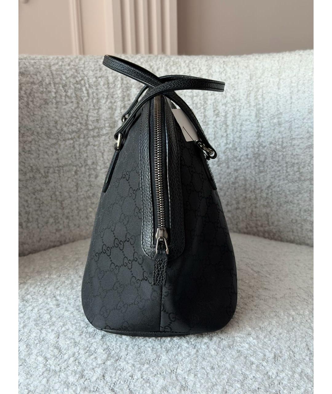 GUCCI Черная сумка с короткими ручками, фото 5