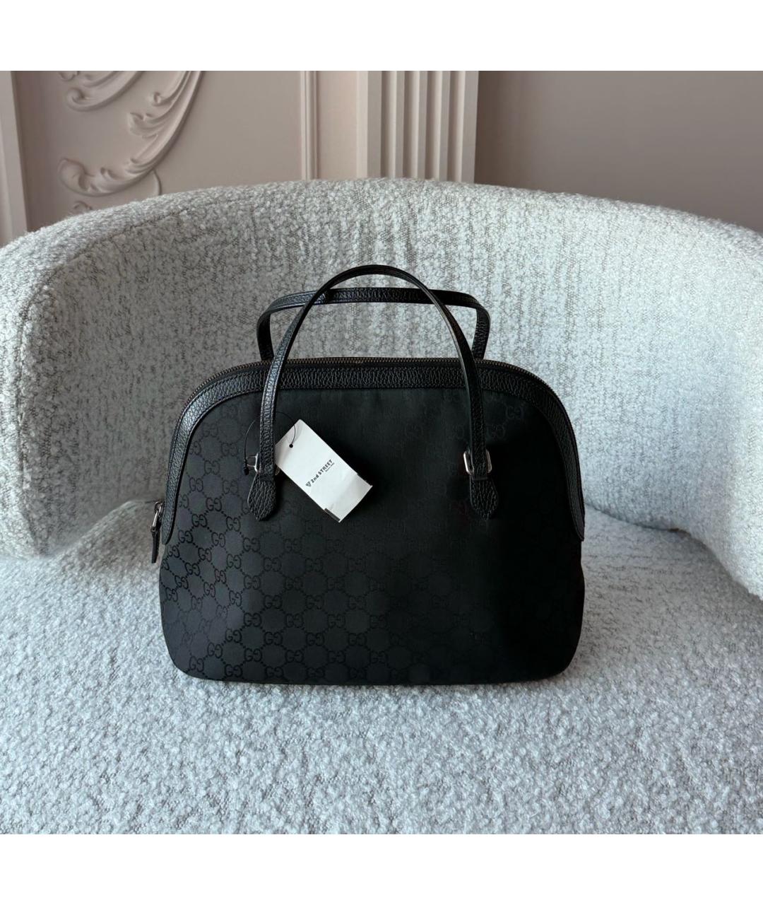 GUCCI Черная сумка с короткими ручками, фото 3