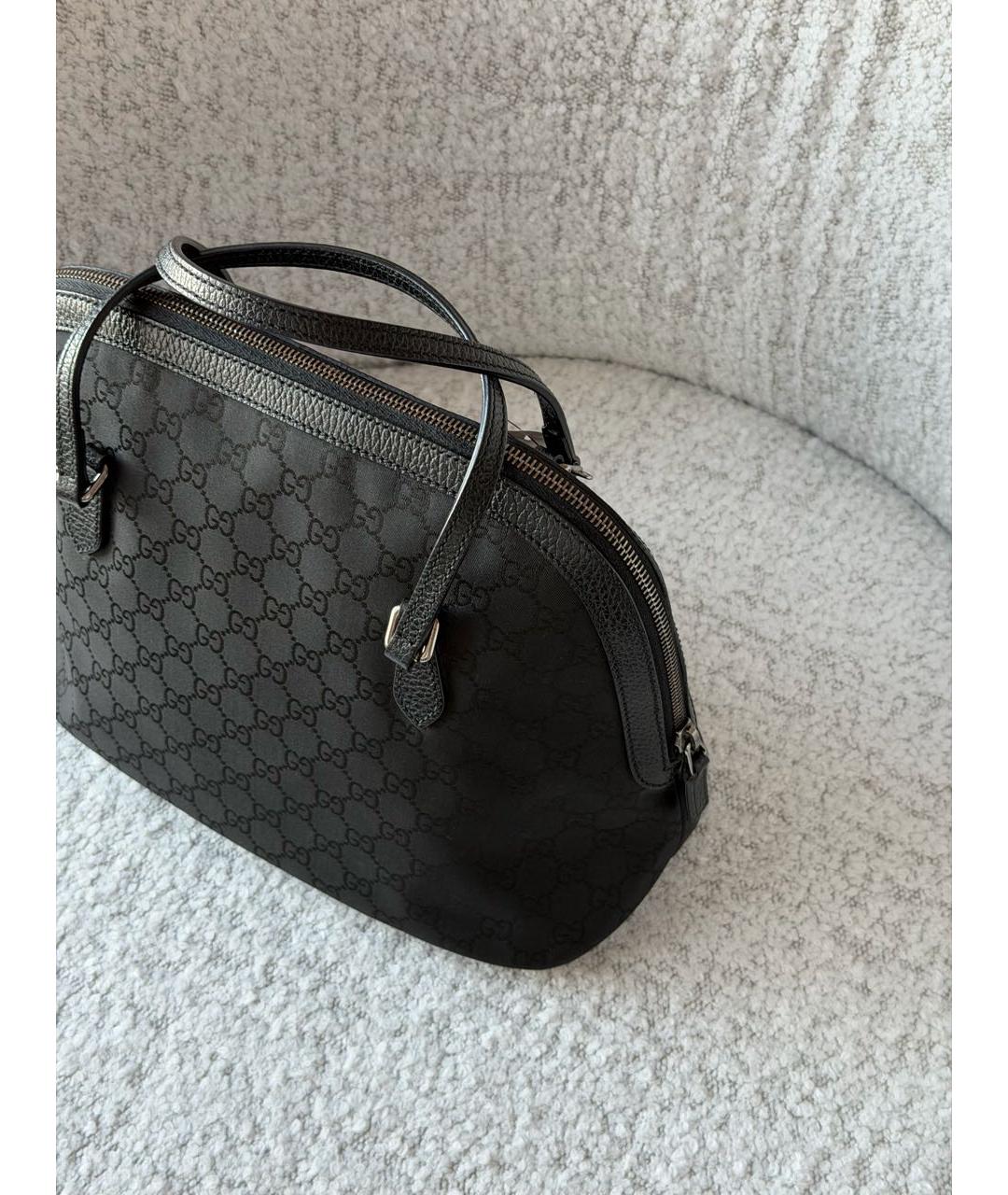 GUCCI Черная сумка с короткими ручками, фото 4