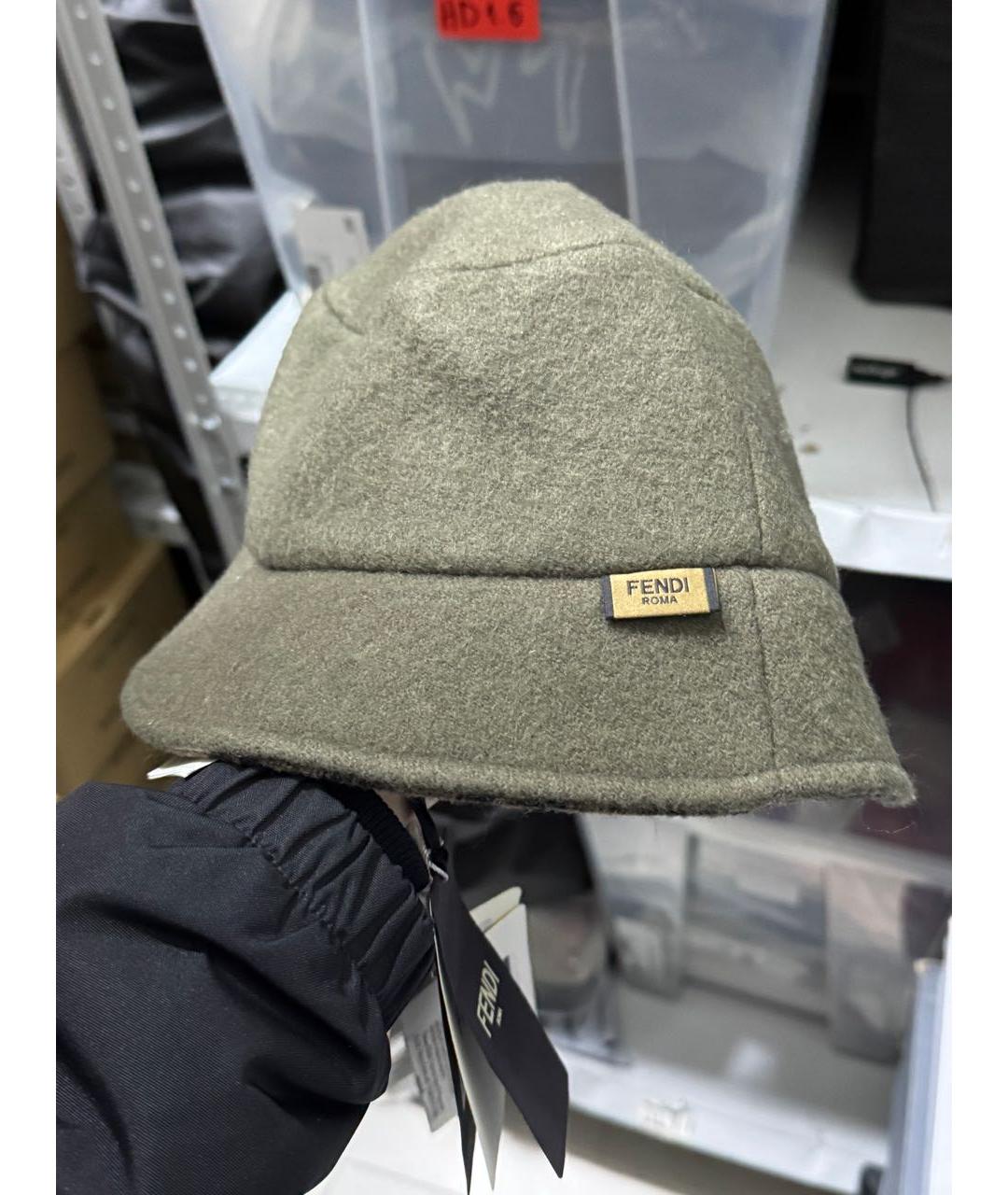 FENDI Коричневая панама, фото 2