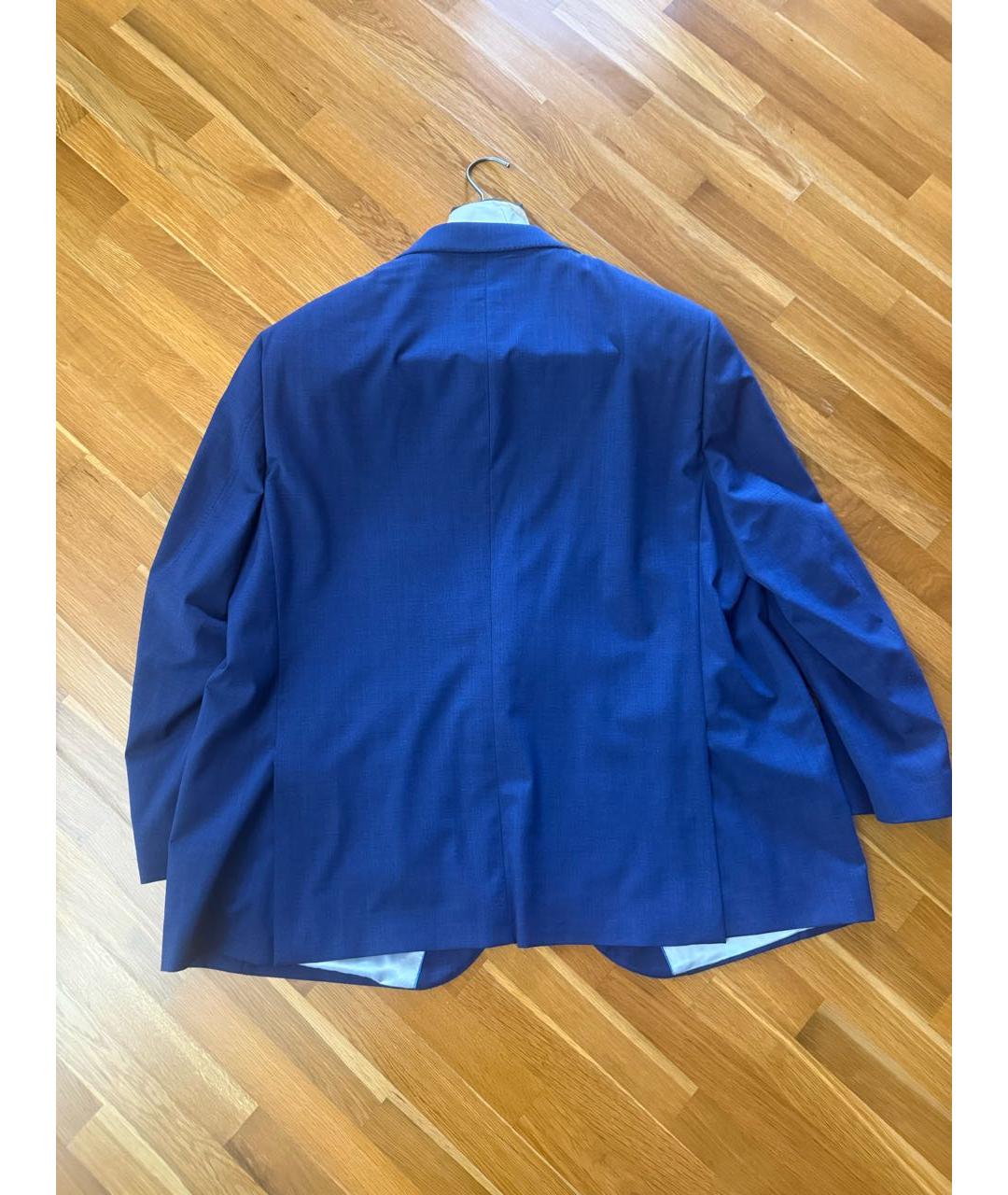 LORO PIANA Темно-синий классический костюм, фото 5