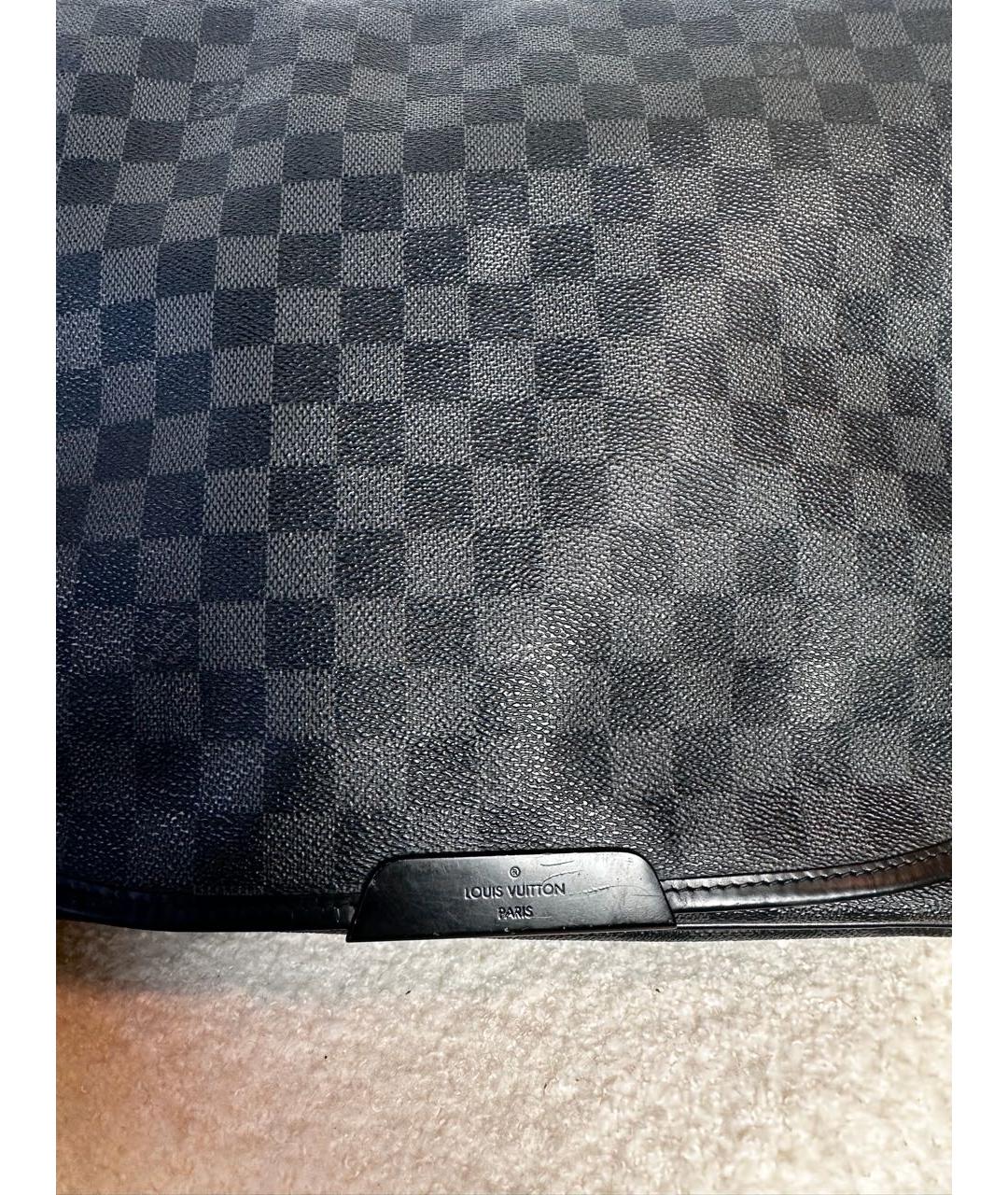 LOUIS VUITTON Черная сумка на плечо, фото 2