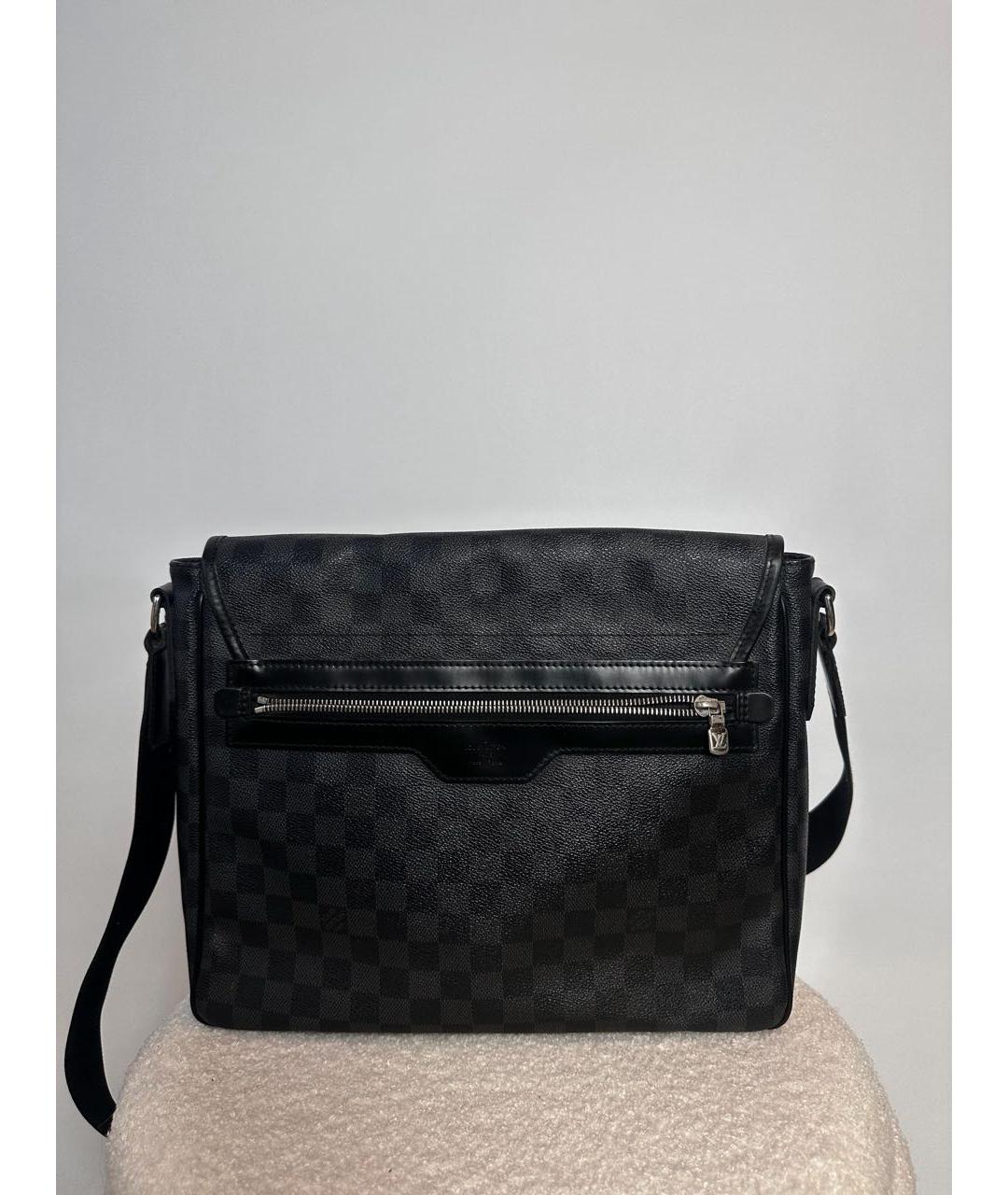 LOUIS VUITTON Черная сумка на плечо, фото 7