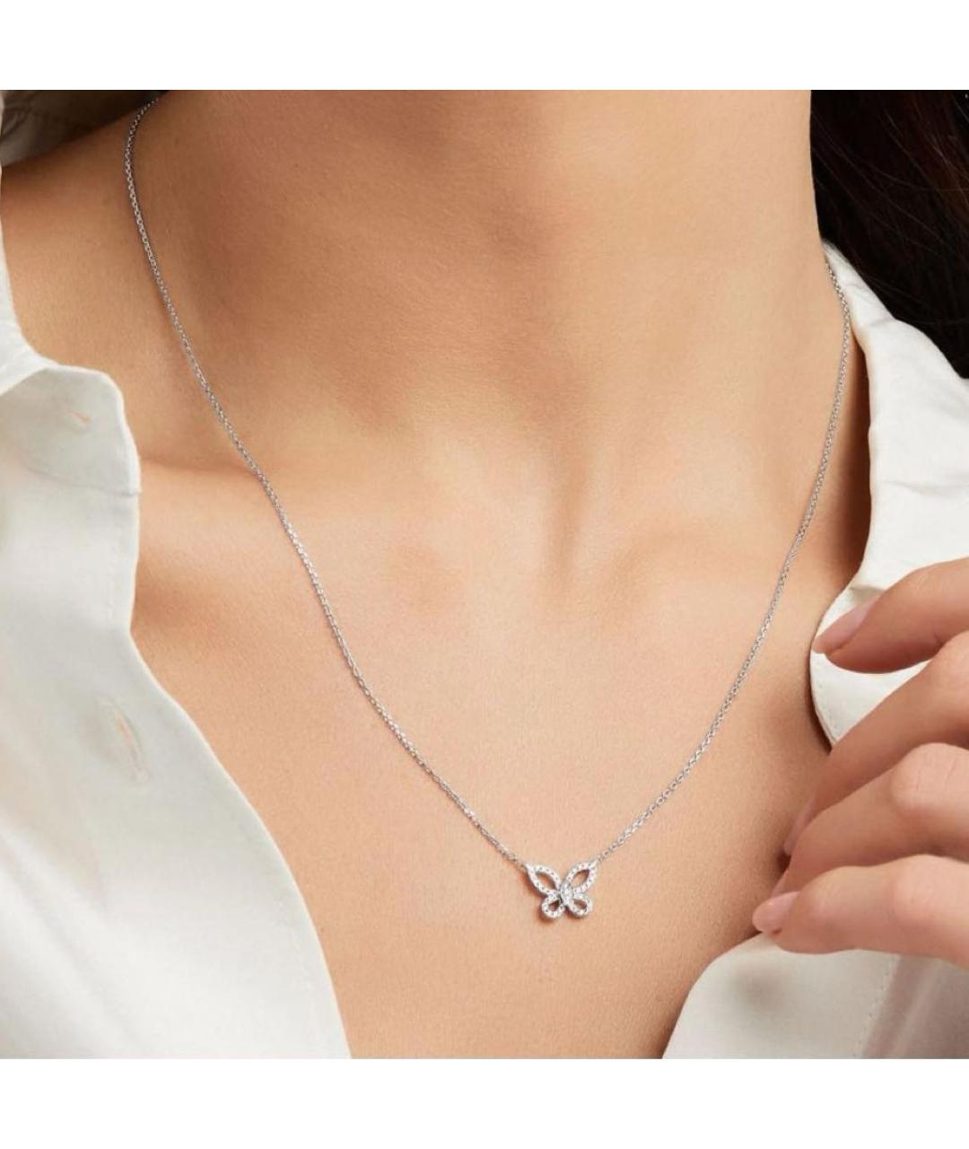 GRAFF Серебряное колье из белого золота, фото 4