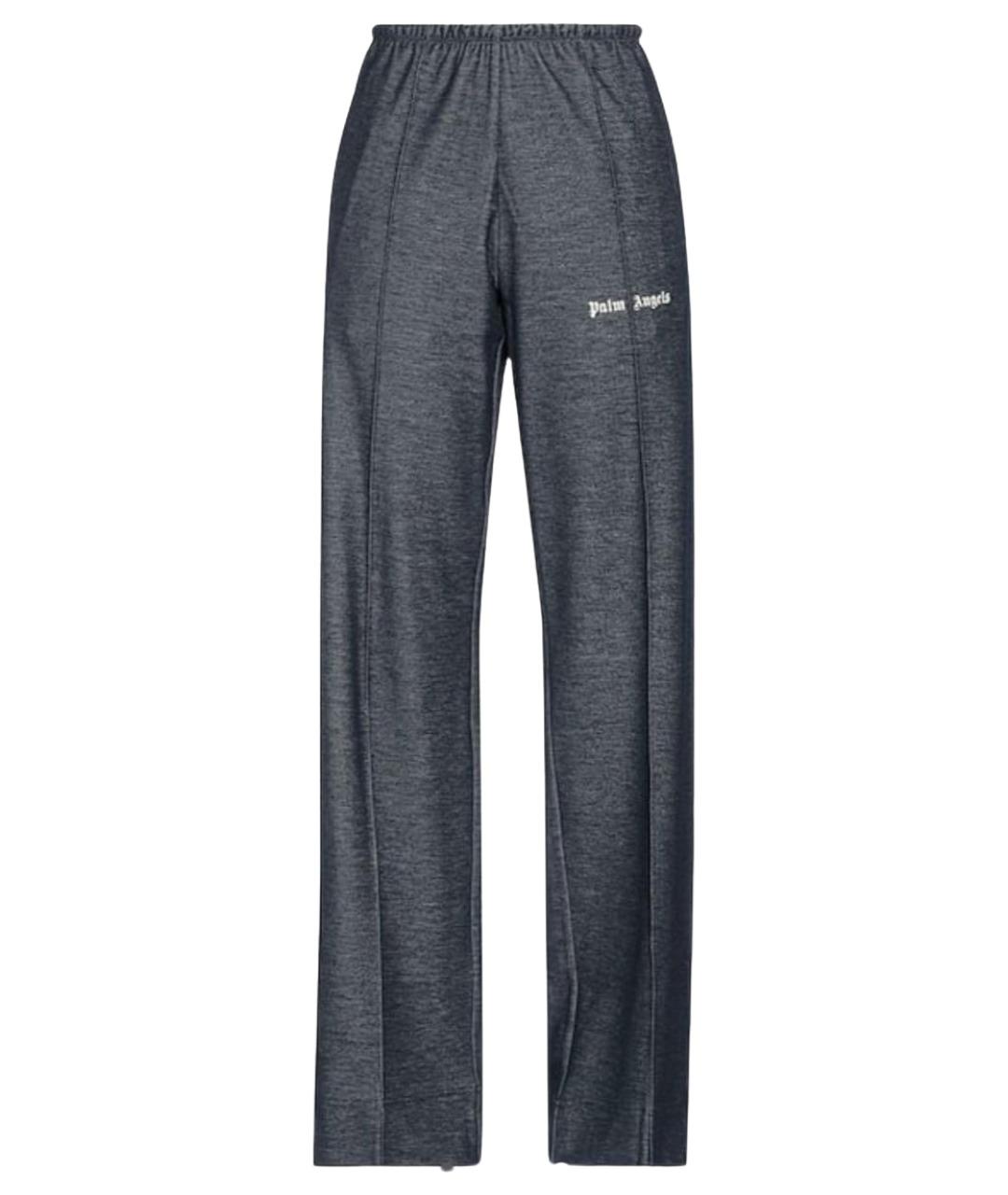 PALM ANGELS Темно-синие брюки широкие, фото 1