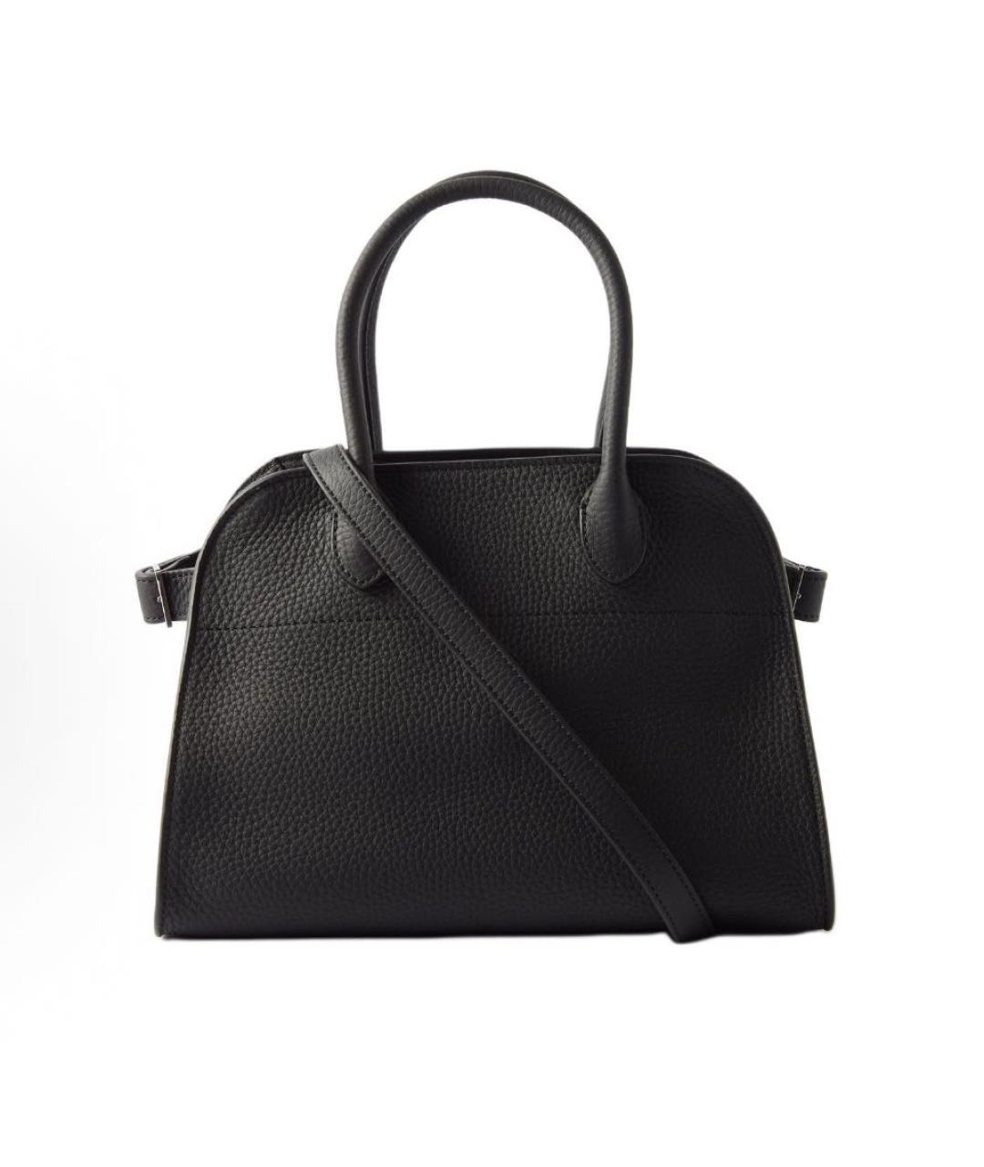 THE ROW Черная кожаная сумка тоут, фото 9