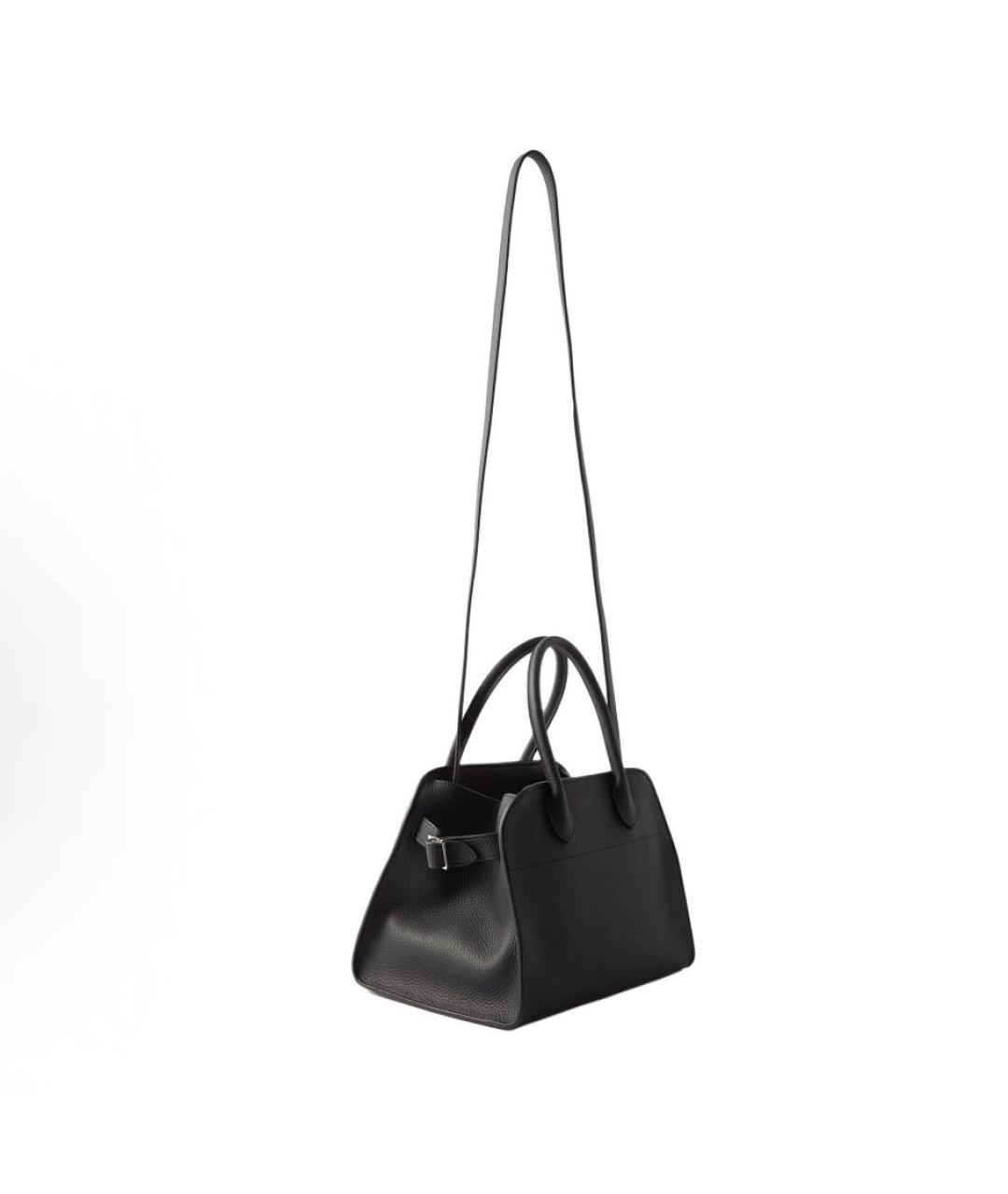 THE ROW Черная кожаная сумка тоут, фото 2