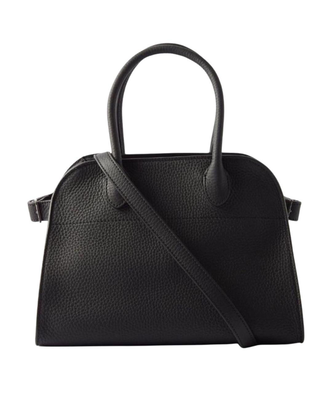 THE ROW Черная кожаная сумка тоут, фото 1