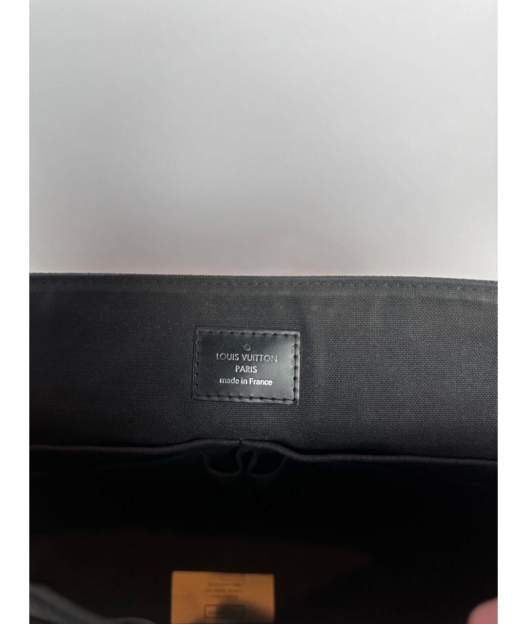 LOUIS VUITTON Черная сумка на плечо, фото 7