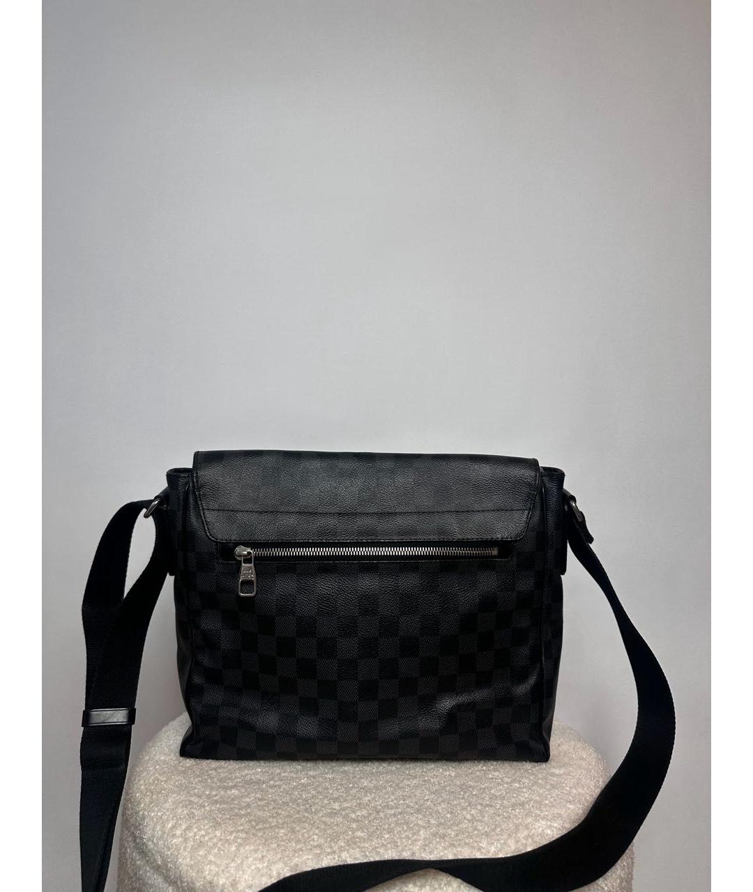 LOUIS VUITTON Черная сумка на плечо, фото 3