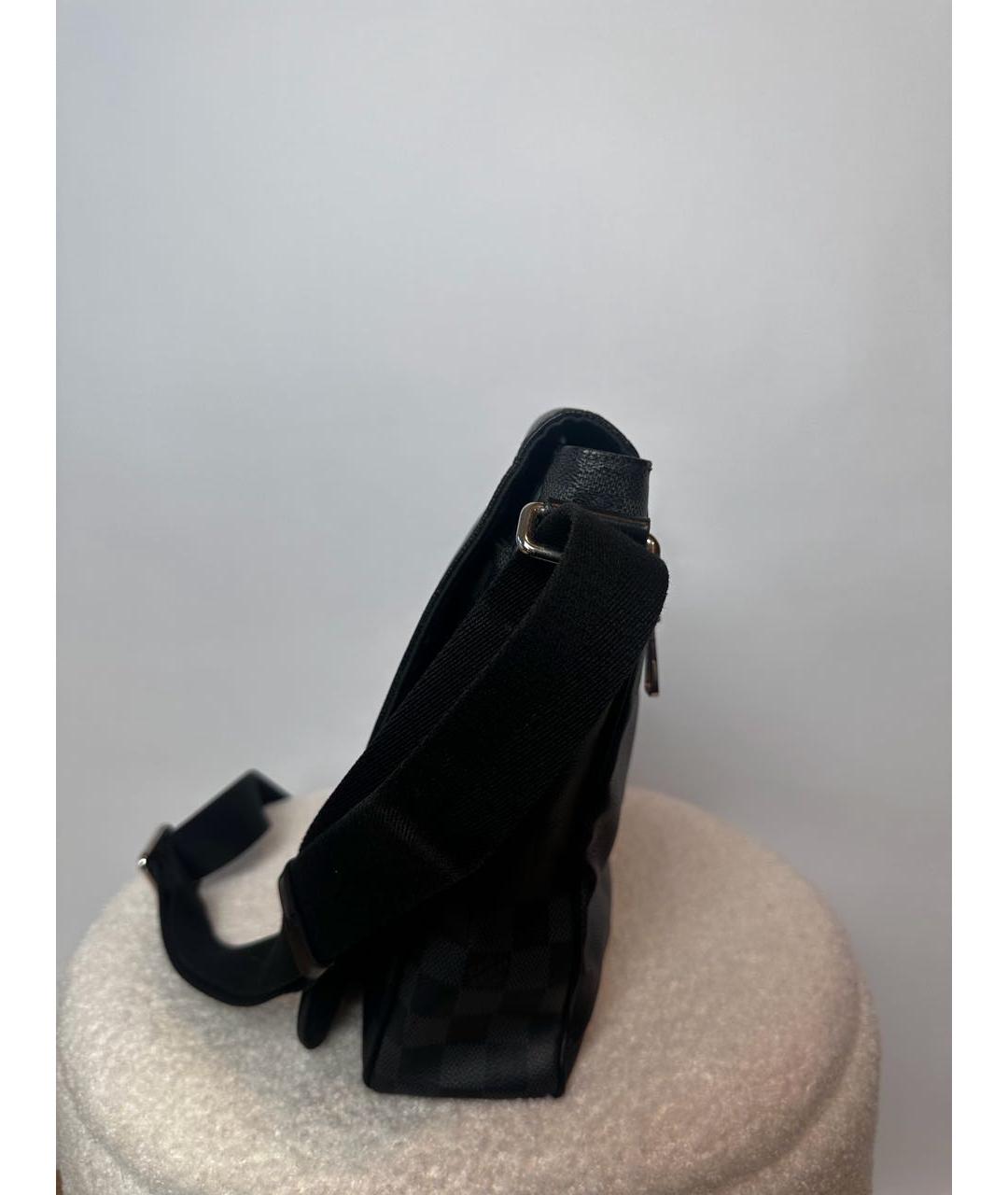 LOUIS VUITTON Черная сумка на плечо, фото 6