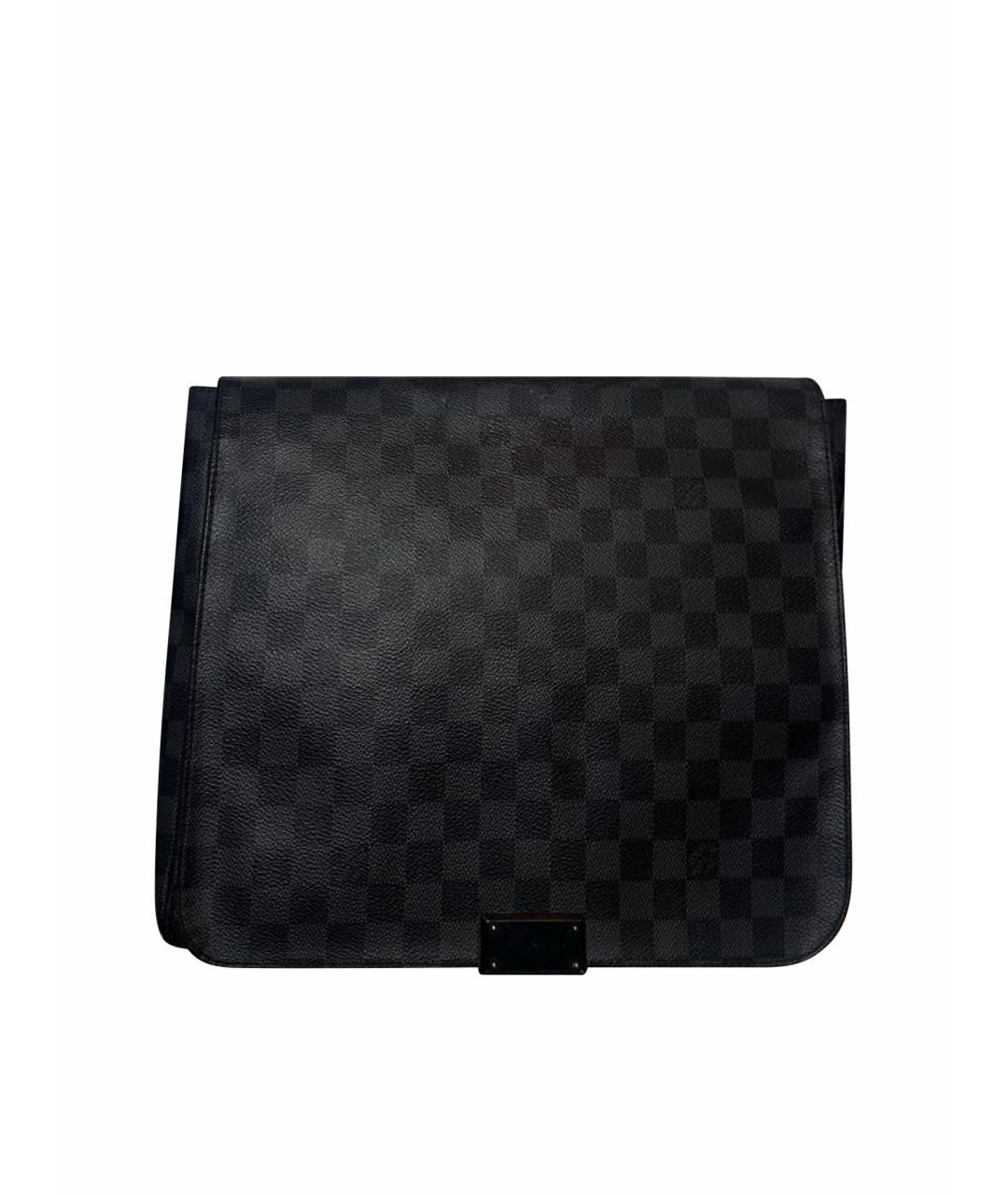 LOUIS VUITTON Черная сумка на плечо, фото 1