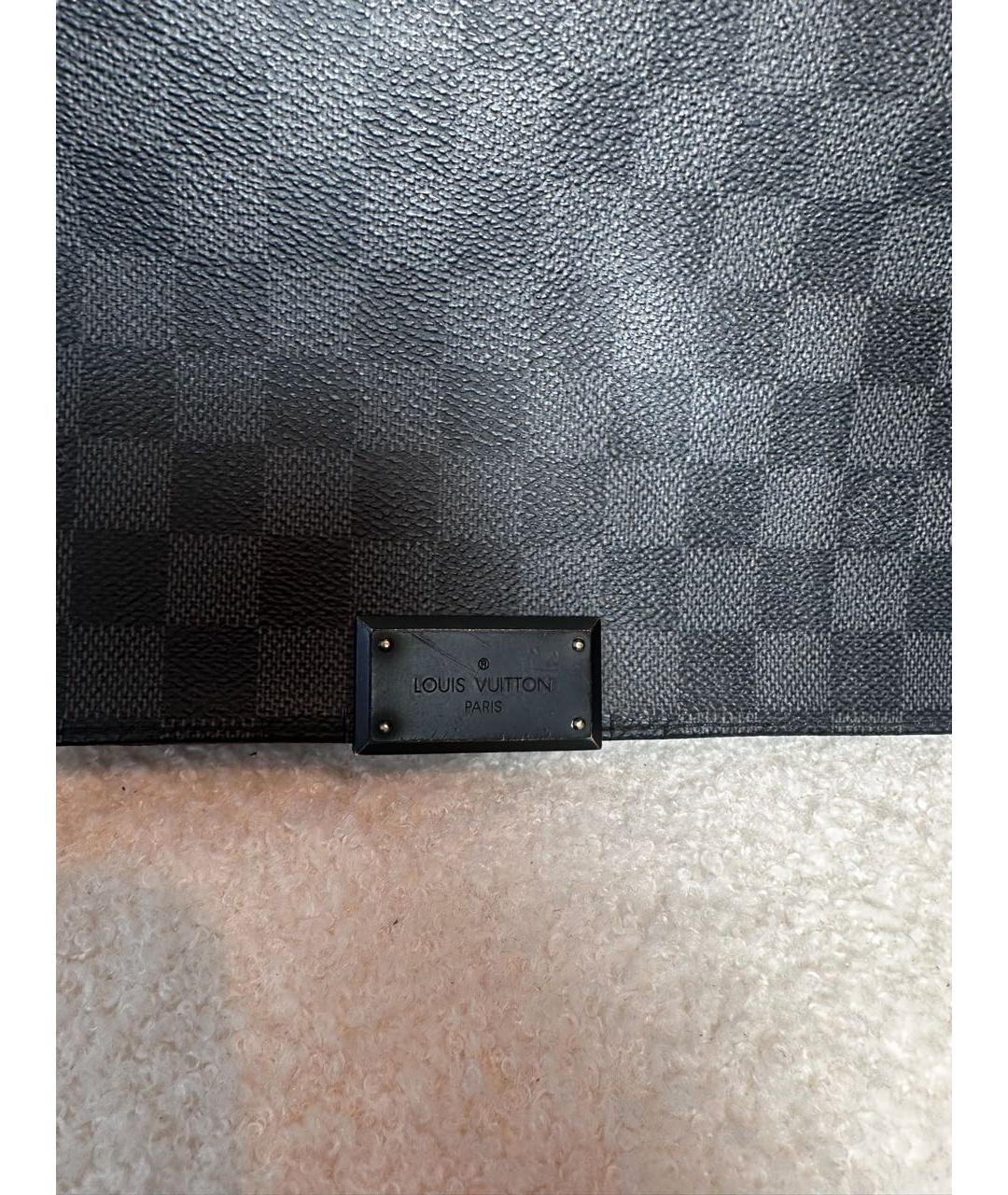 LOUIS VUITTON Черная сумка на плечо, фото 2