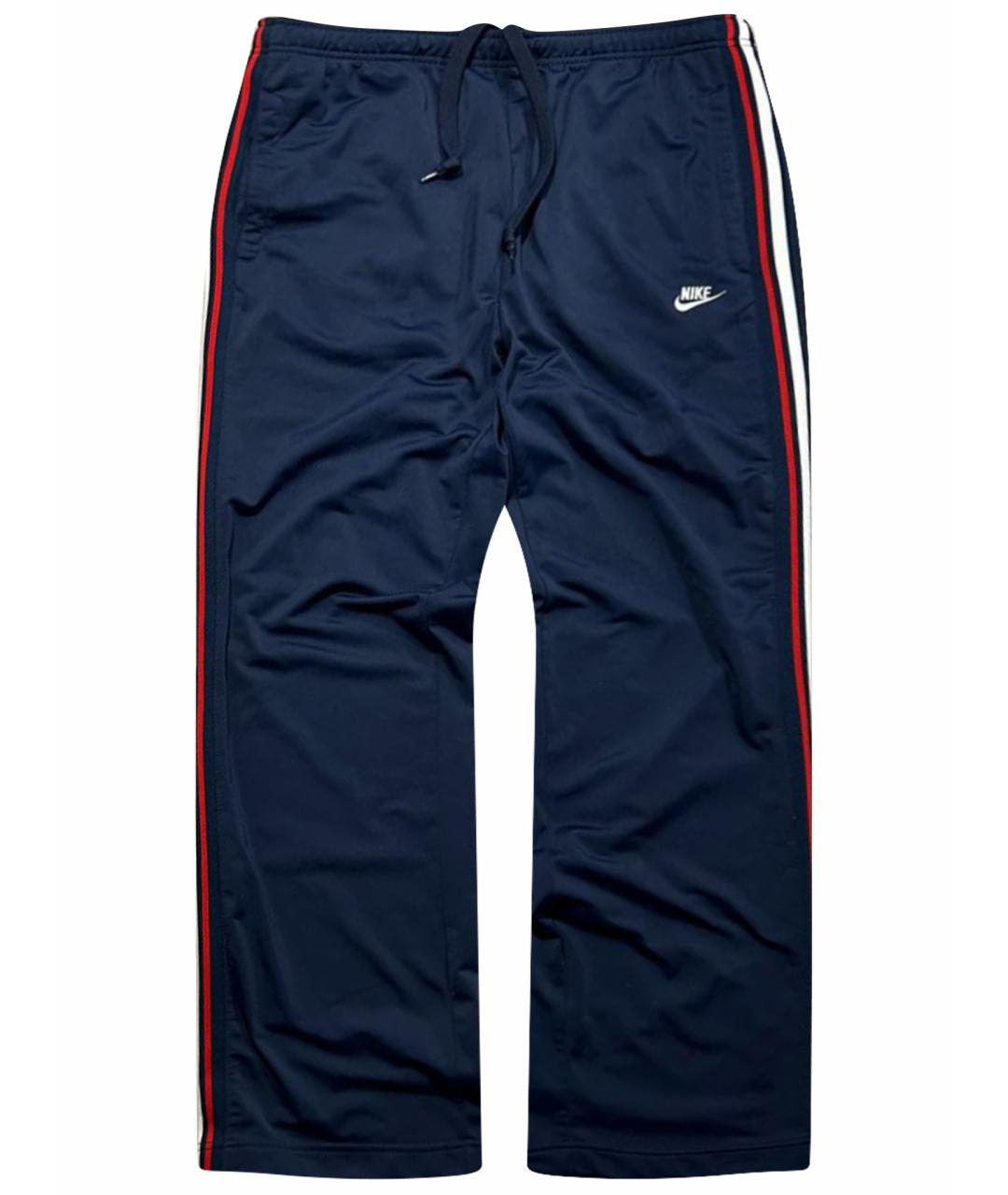 NIKE Синие повседневные брюки, фото 1