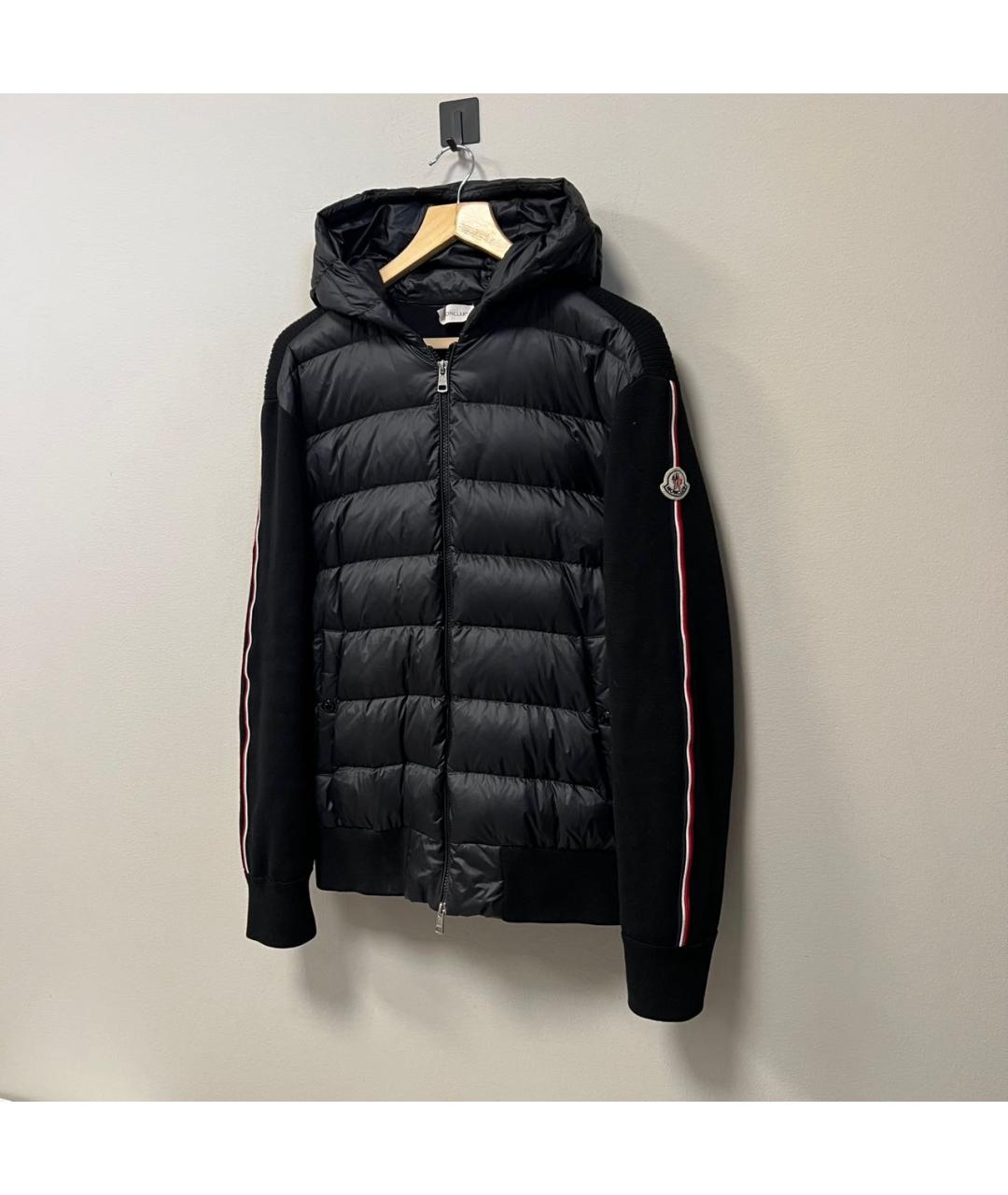 MONCLER Черная куртка, фото 2