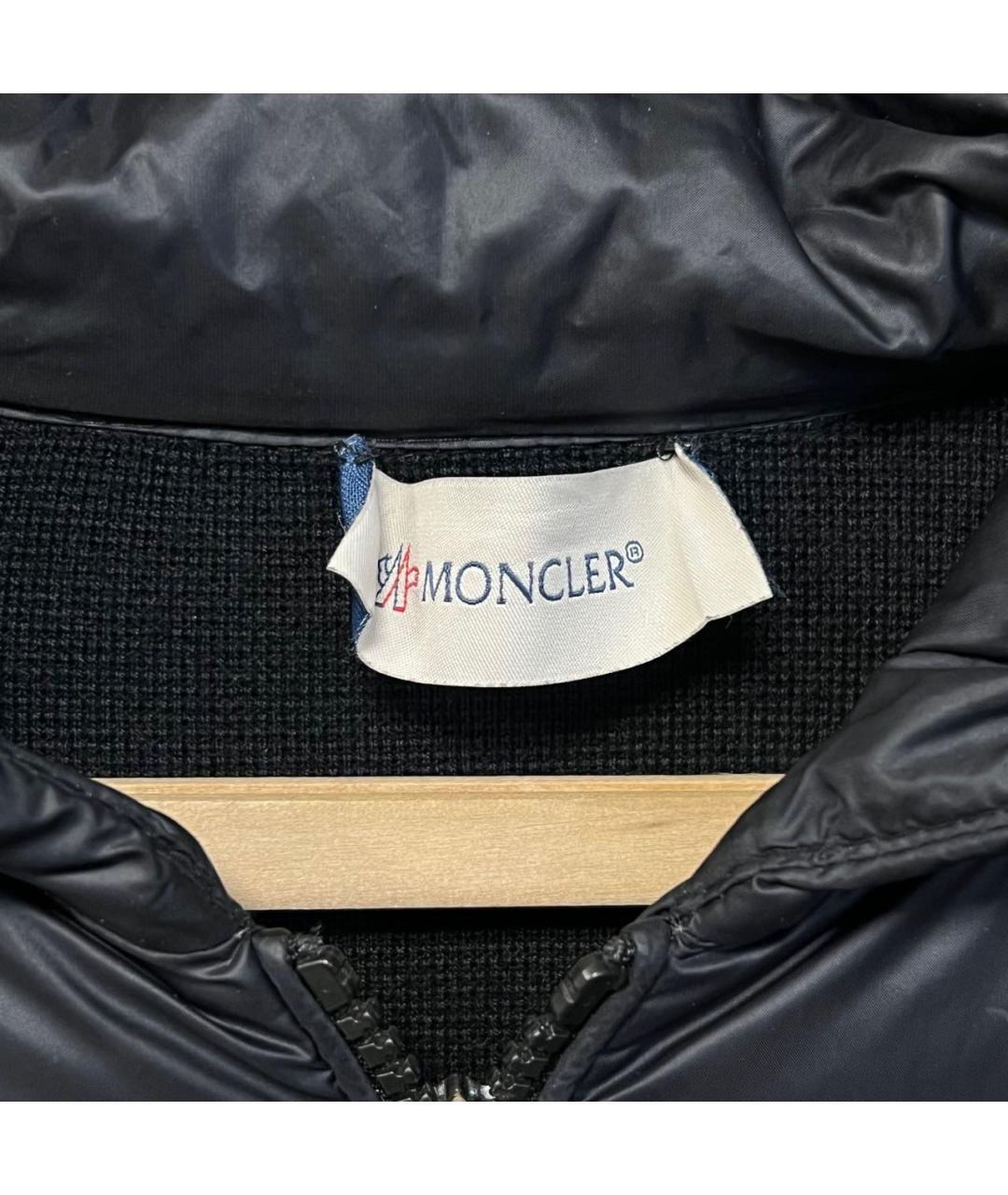 MONCLER Черная куртка, фото 4