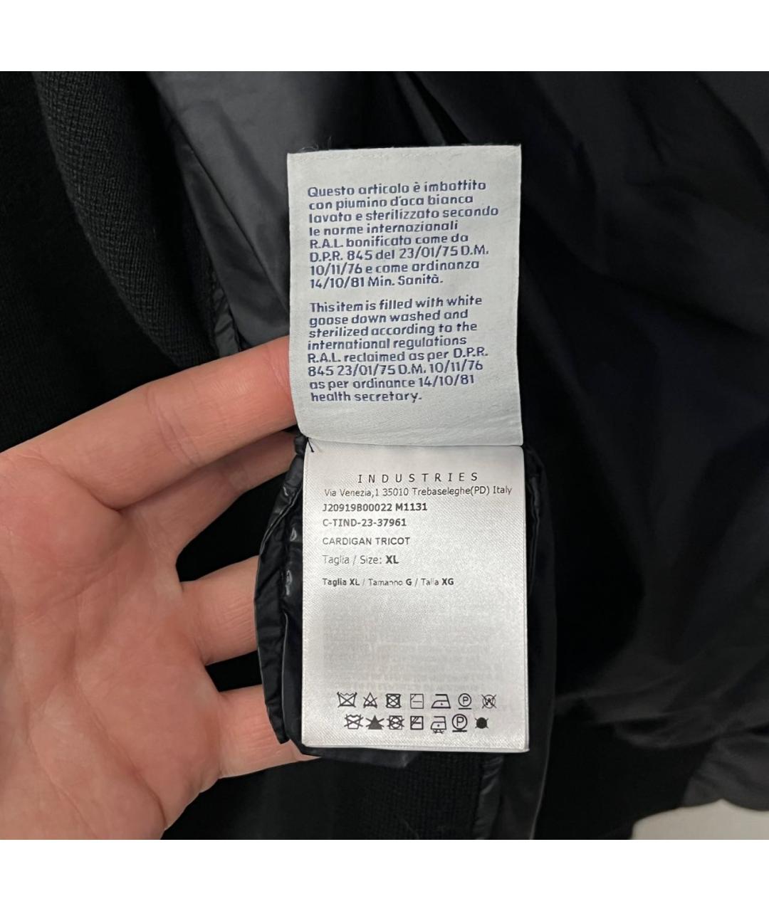 MONCLER Черная куртка, фото 5