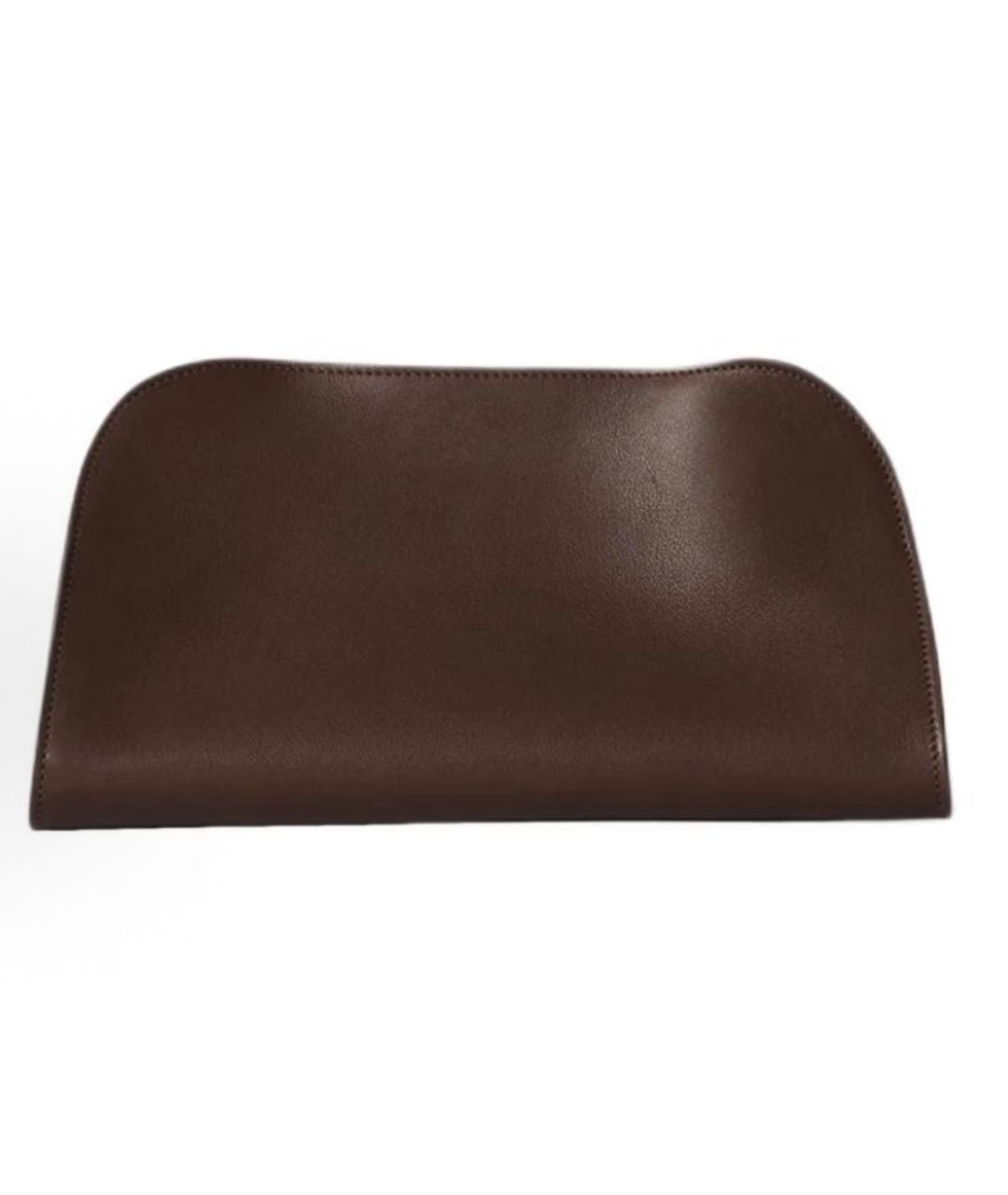 THE ROW Коричневая кожаная сумка тоут, фото 2