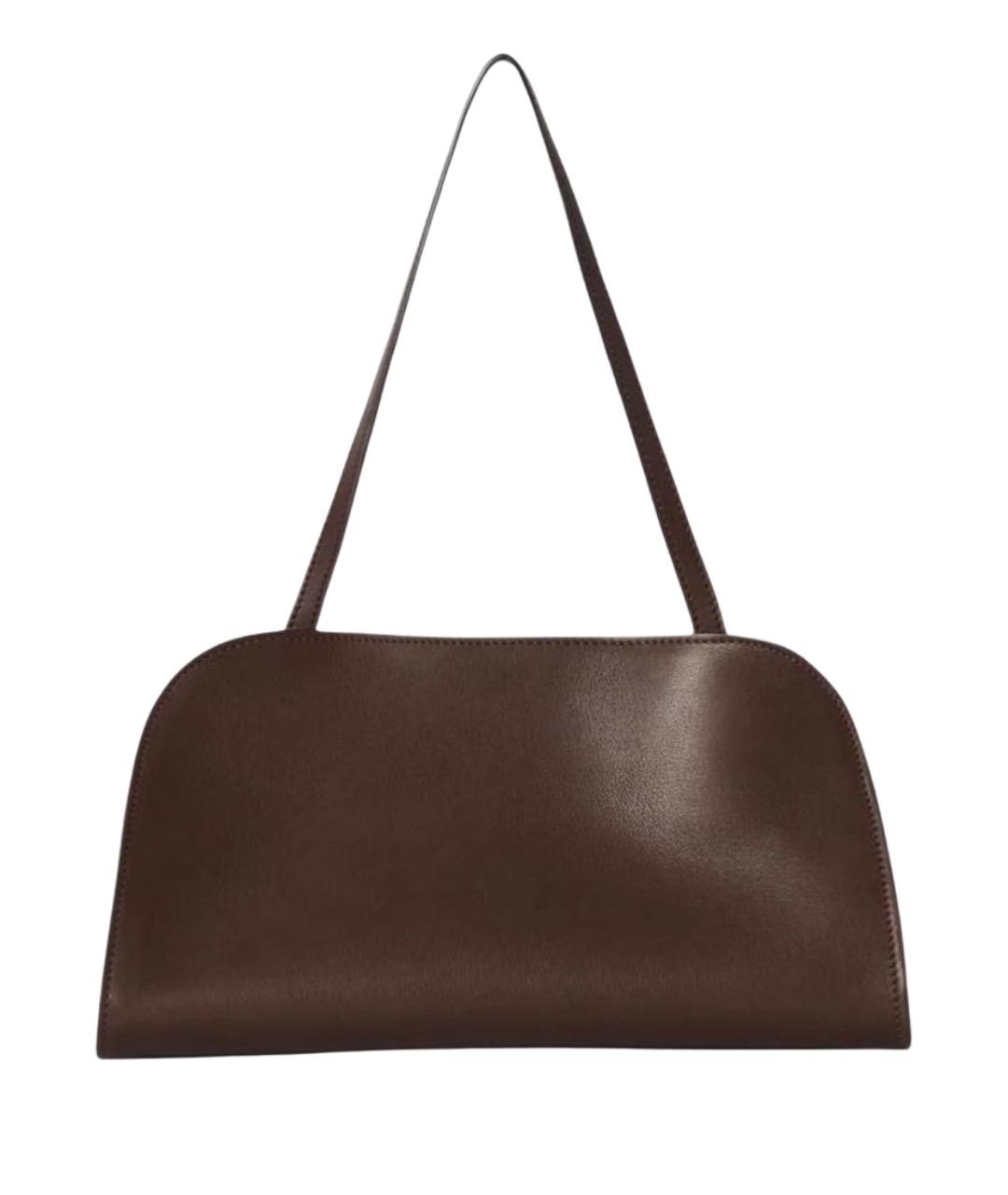 THE ROW Коричневая кожаная сумка тоут, фото 1