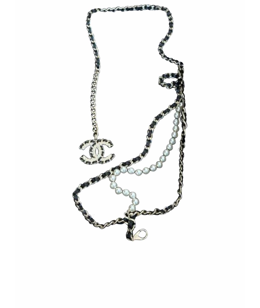 CHANEL Белый ремень, фото 4