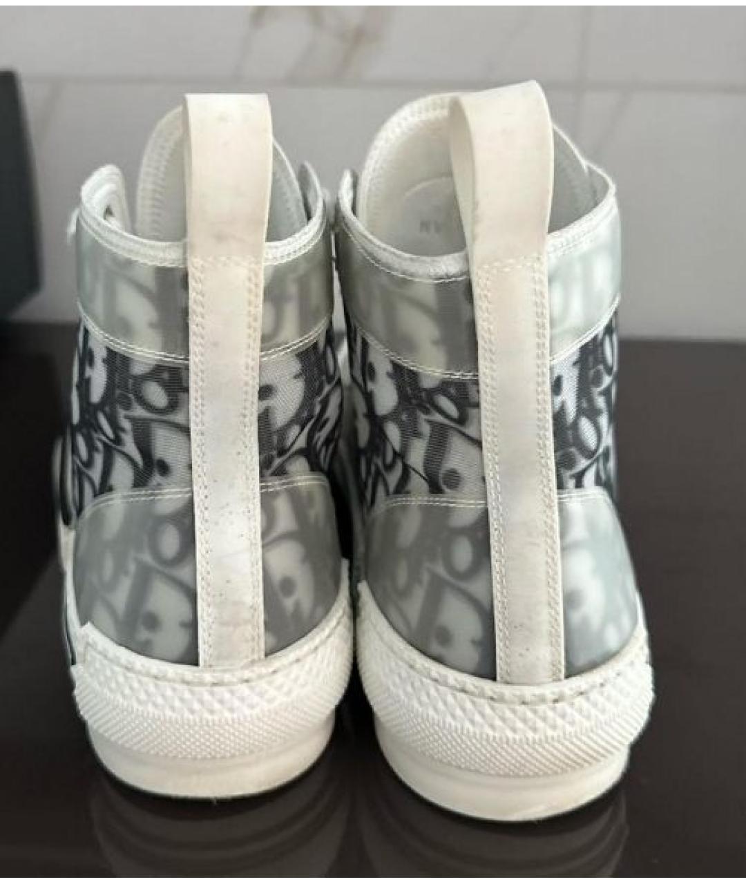 CHRISTIAN DIOR Серые кеды, фото 4