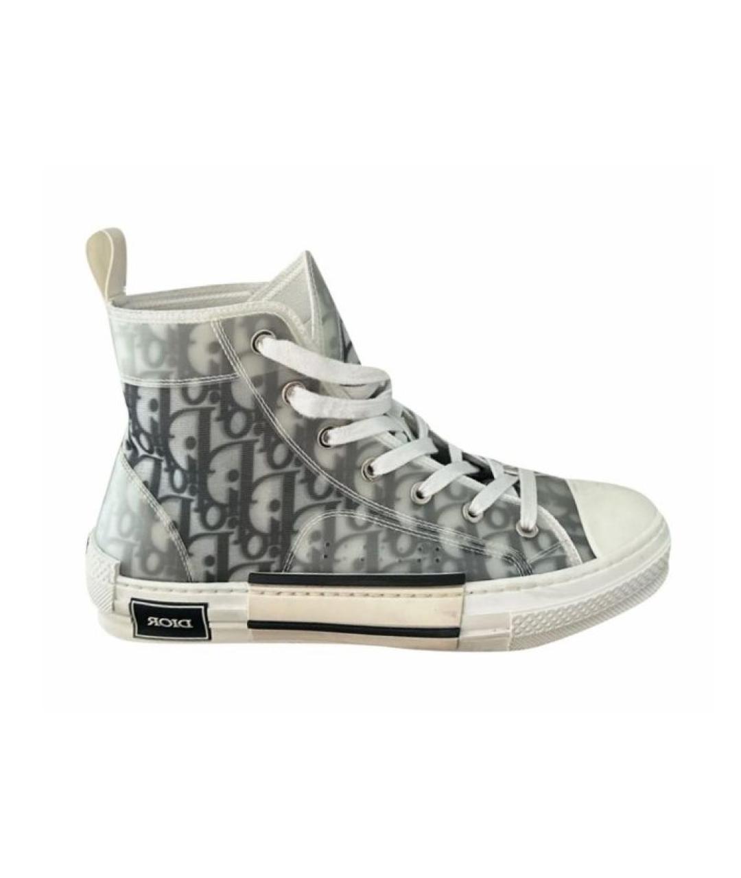 CHRISTIAN DIOR Серые кеды, фото 6