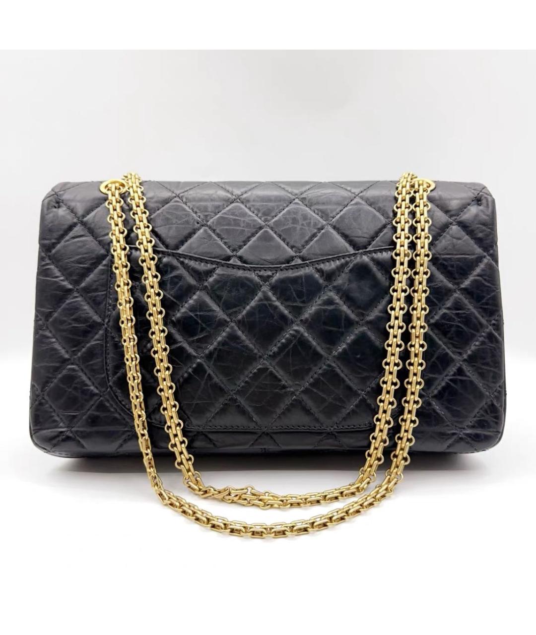 CHANEL Черная кожаная сумка через плечо, фото 3