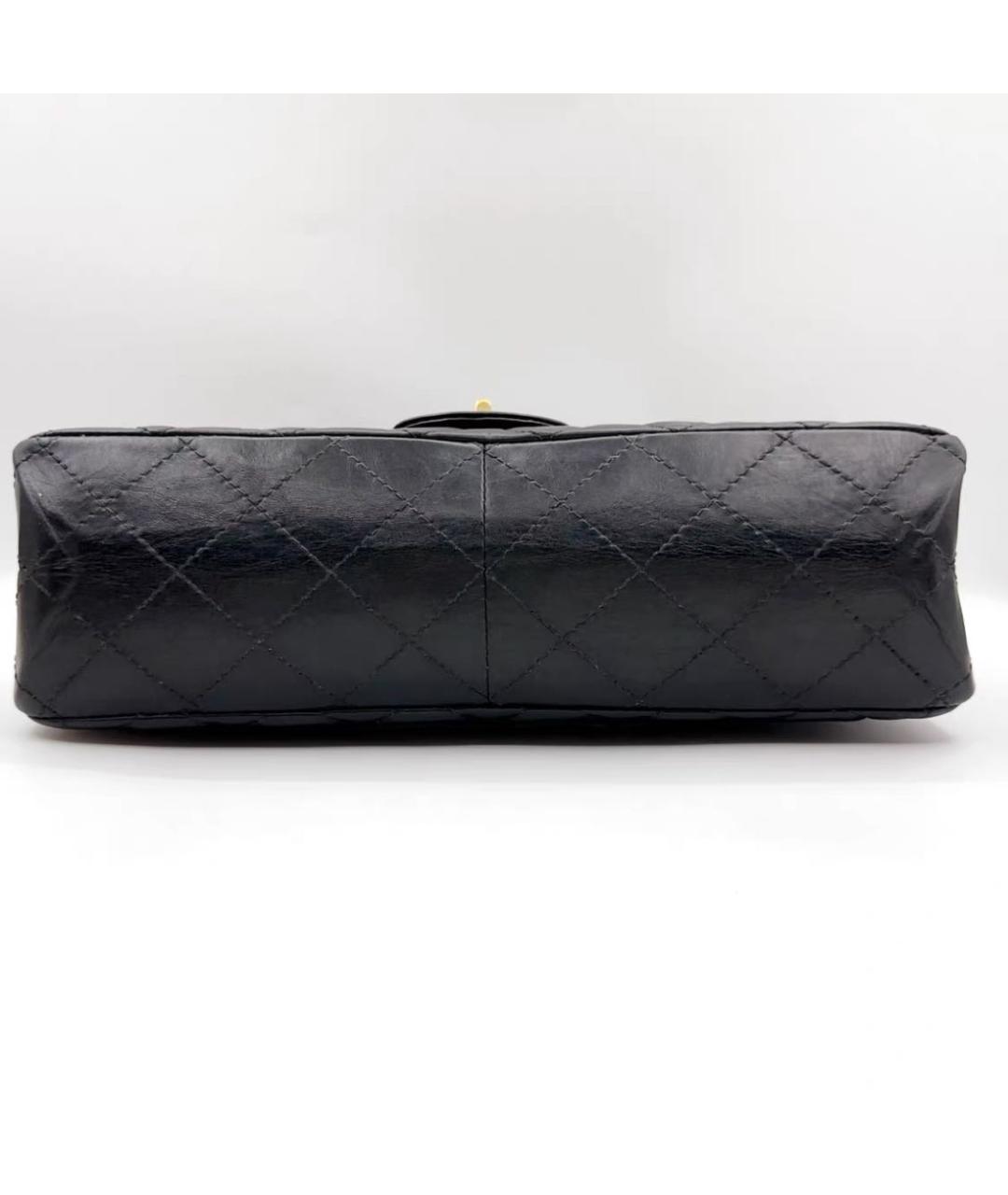 CHANEL Черная кожаная сумка через плечо, фото 4