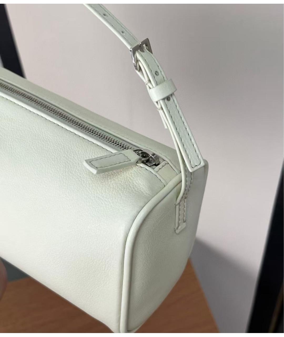 THE ROW Белая кожаная сумка через плечо, фото 6