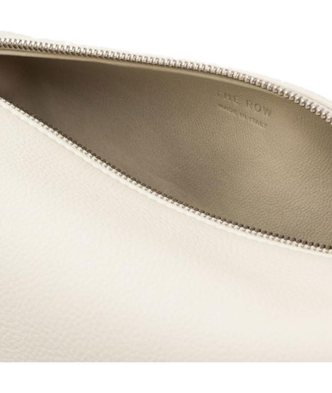 THE ROW Белая кожаная сумка через плечо, фото 5