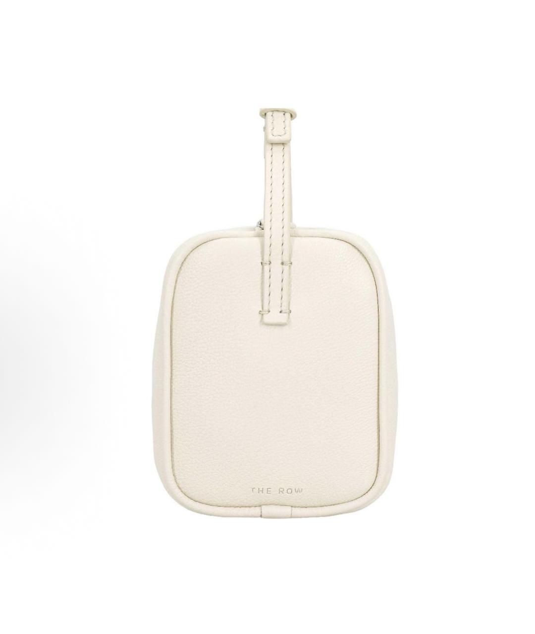 THE ROW Белая кожаная сумка через плечо, фото 2