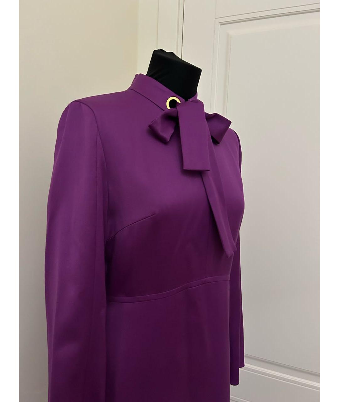 ESCADA Фиолетовое коктейльное платье, фото 5