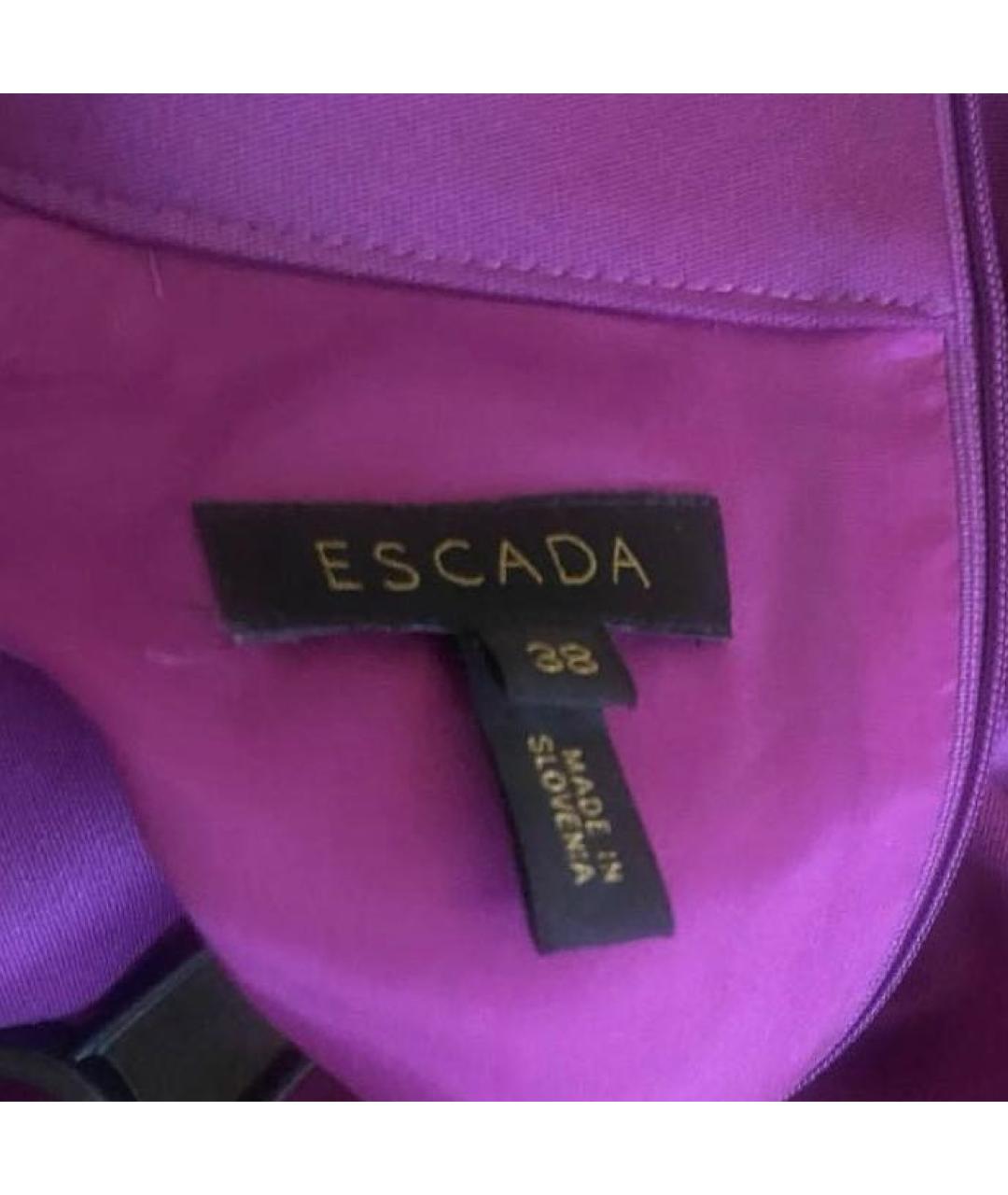 ESCADA Фиолетовое коктейльное платье, фото 3