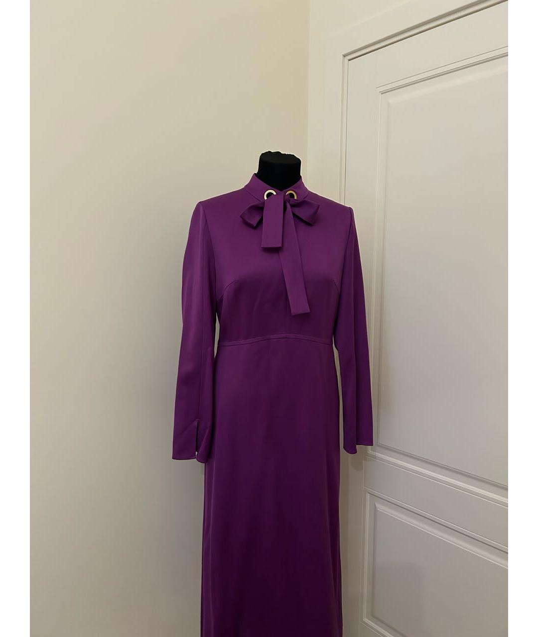 ESCADA Фиолетовое коктейльное платье, фото 6