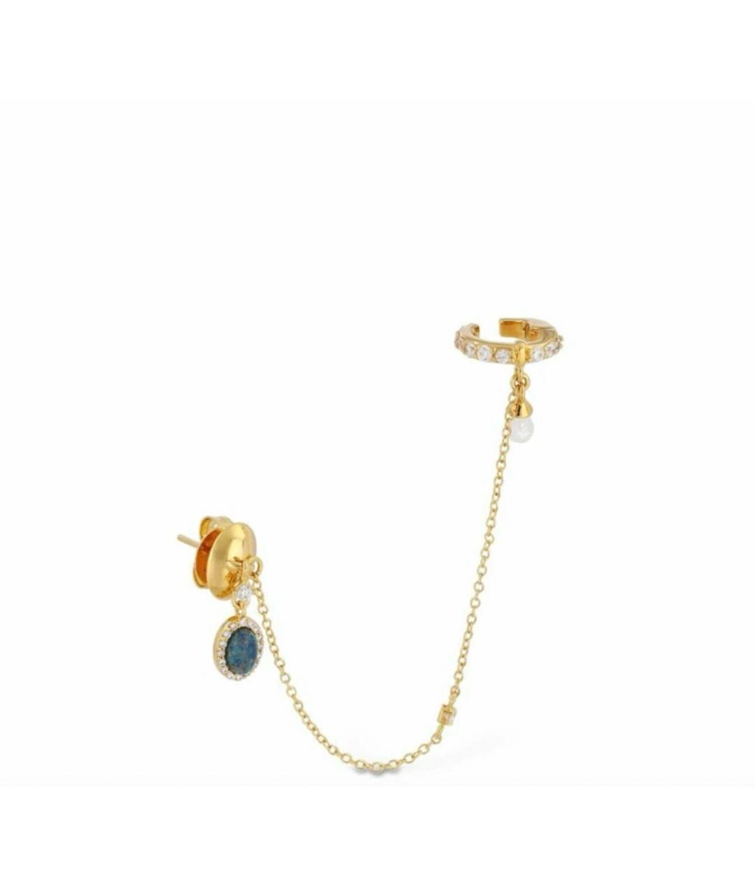 ZIMMERMANN Золотые позолоченные серьги, фото 1