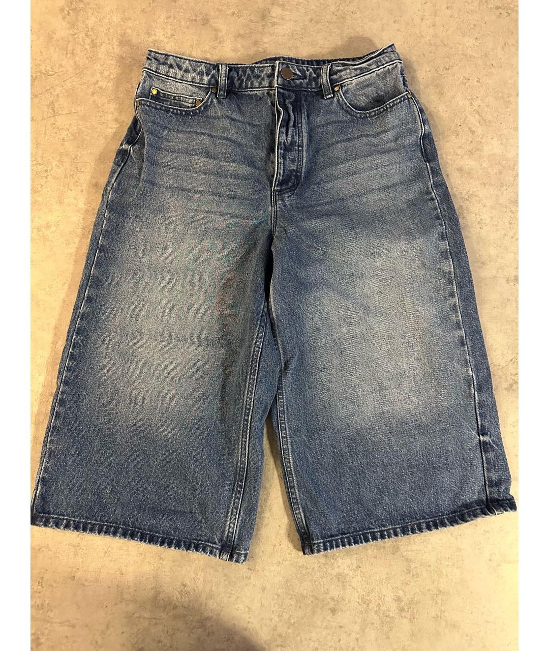 MICHAEL KORS Синие деним капри, фото 5