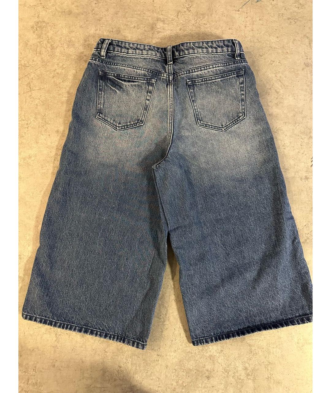 MICHAEL KORS Синие деним капри, фото 2