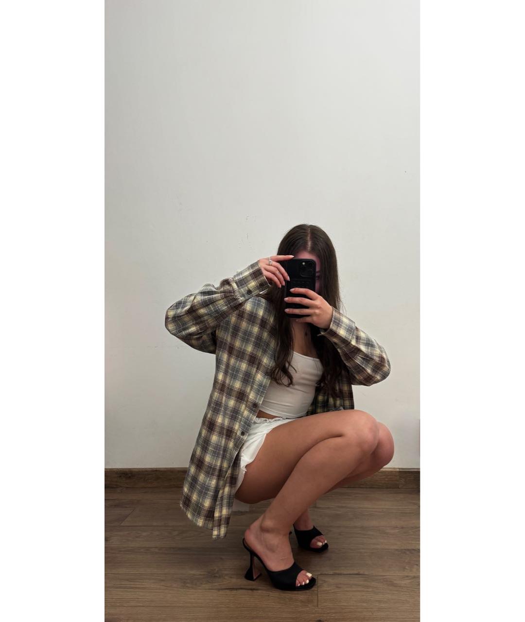 Amina Muaddi Черные замшевые мюли, фото 5