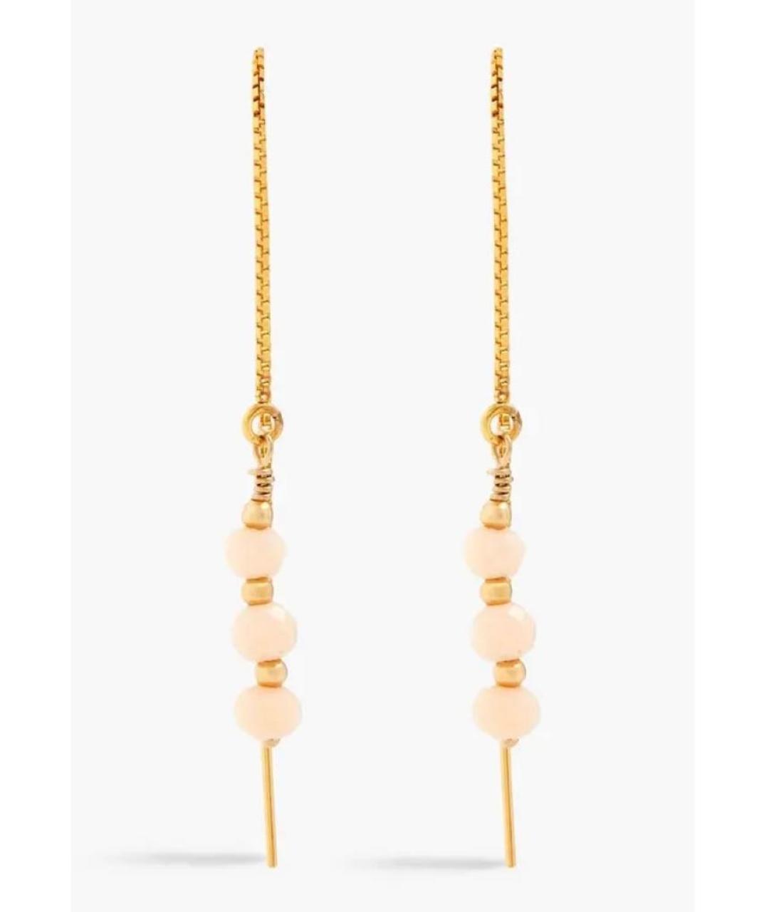 ZIMMERMANN Золотые позолоченные серьги, фото 2