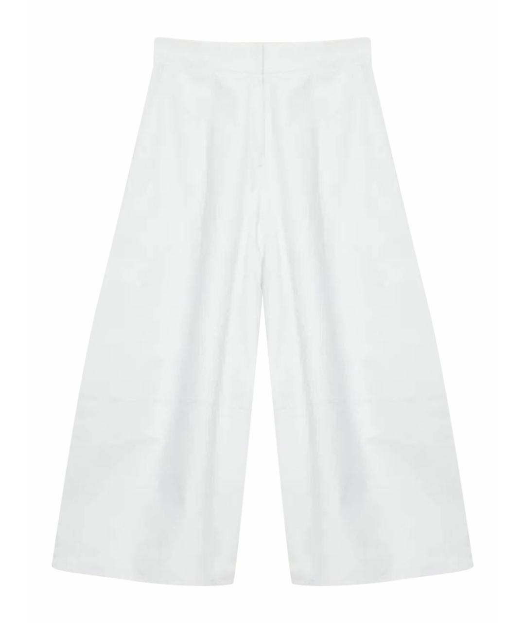 COS Белые хлопковые брюки широкие, фото 1