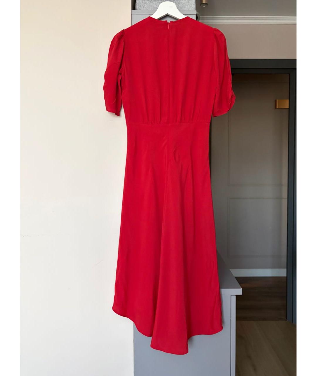 NO. 21 Красное ацетатное вечернее платье, фото 3