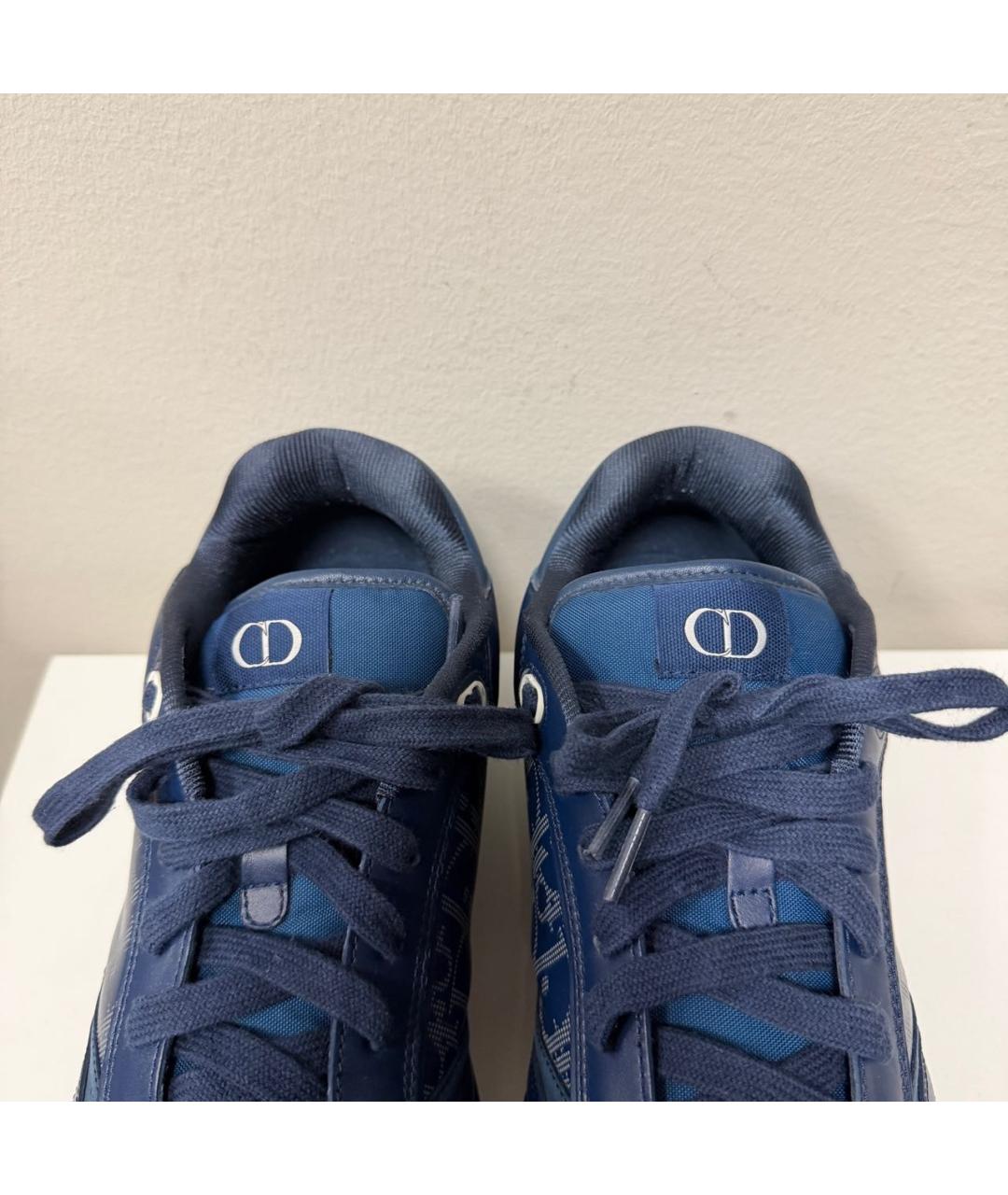 CHRISTIAN DIOR Темно-синие низкие кроссовки / кеды, фото 6