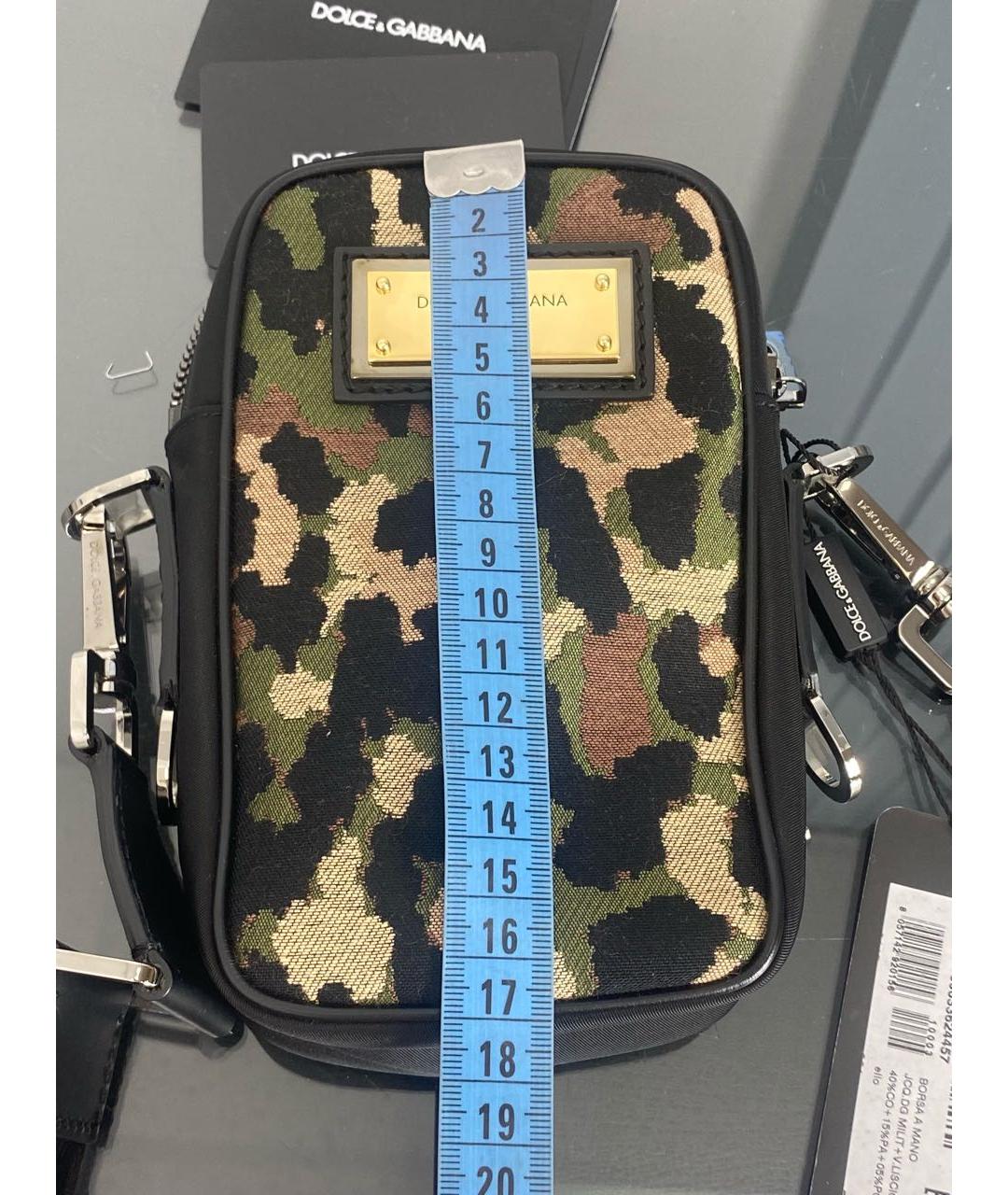 DOLCE&GABBANA Хаки сумка на плечо, фото 6