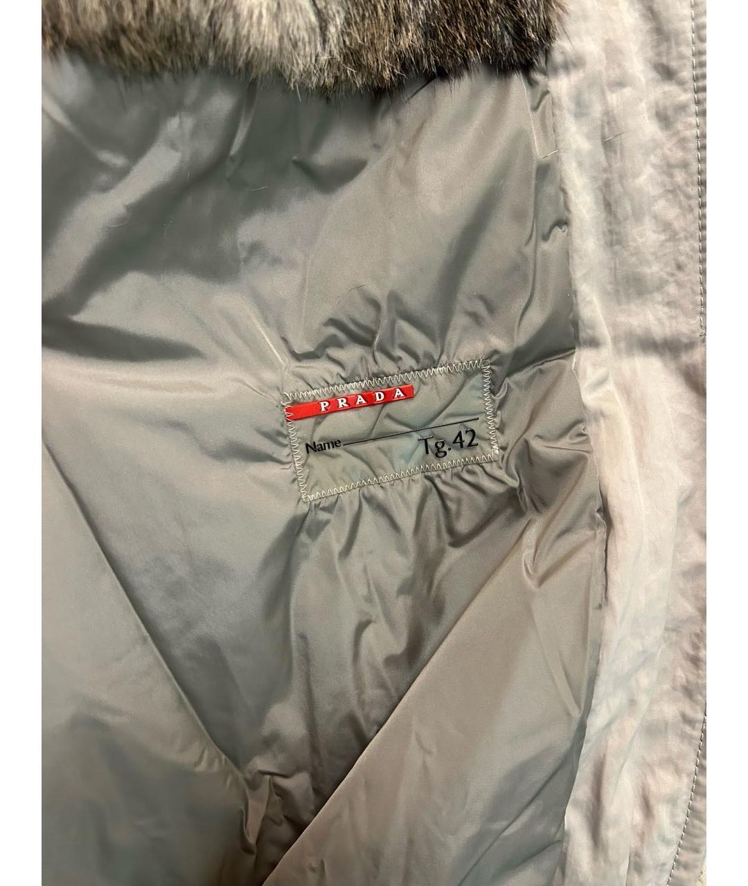 PRADA Серая куртка, фото 6
