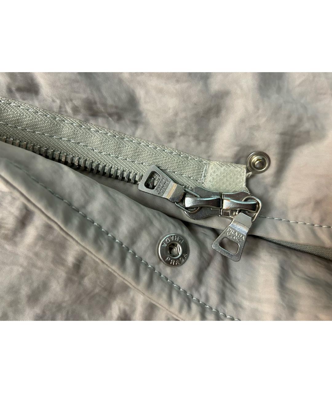 PRADA Серая куртка, фото 5