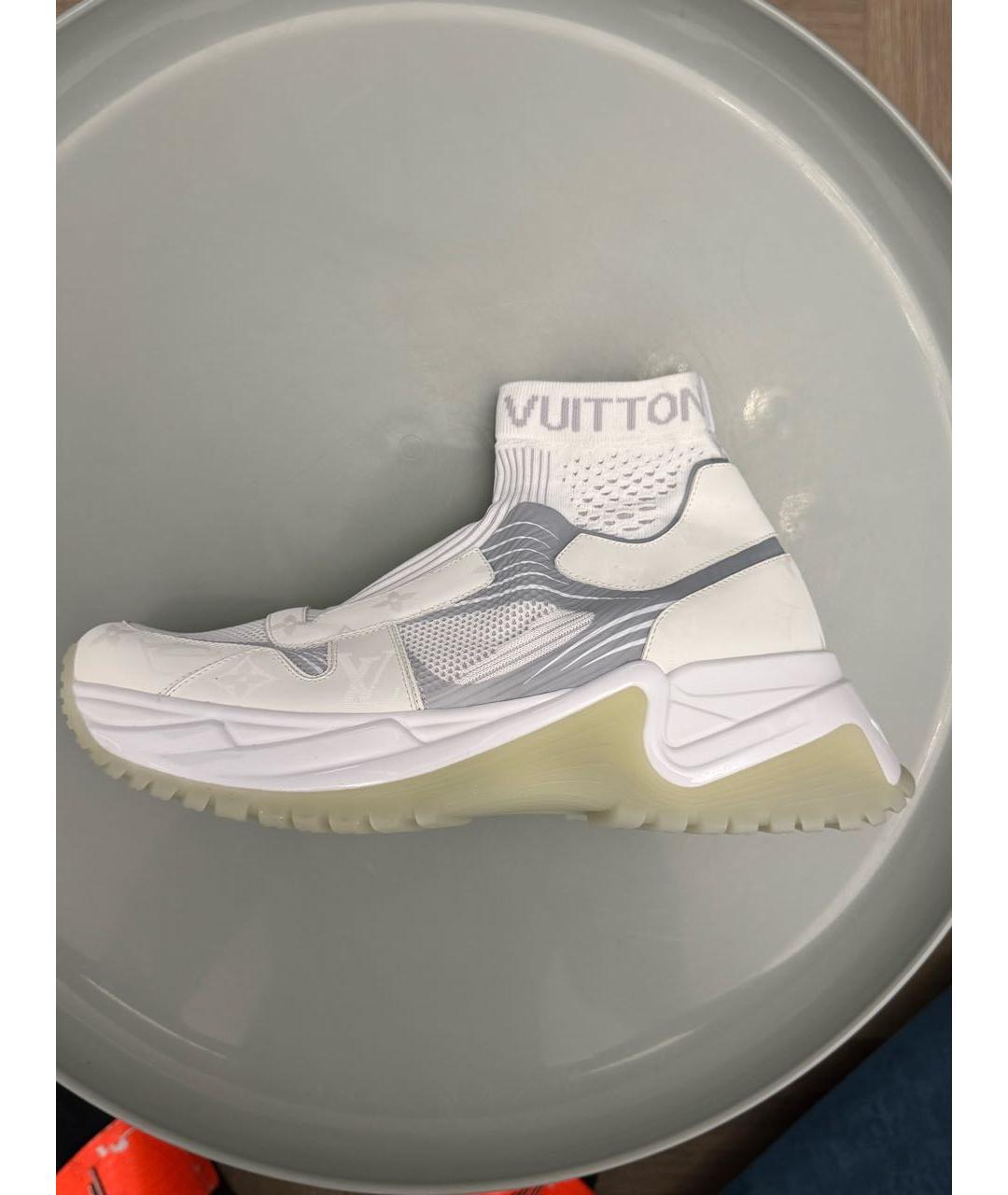 LOUIS VUITTON Белые высокие кроссовки / кеды, фото 4