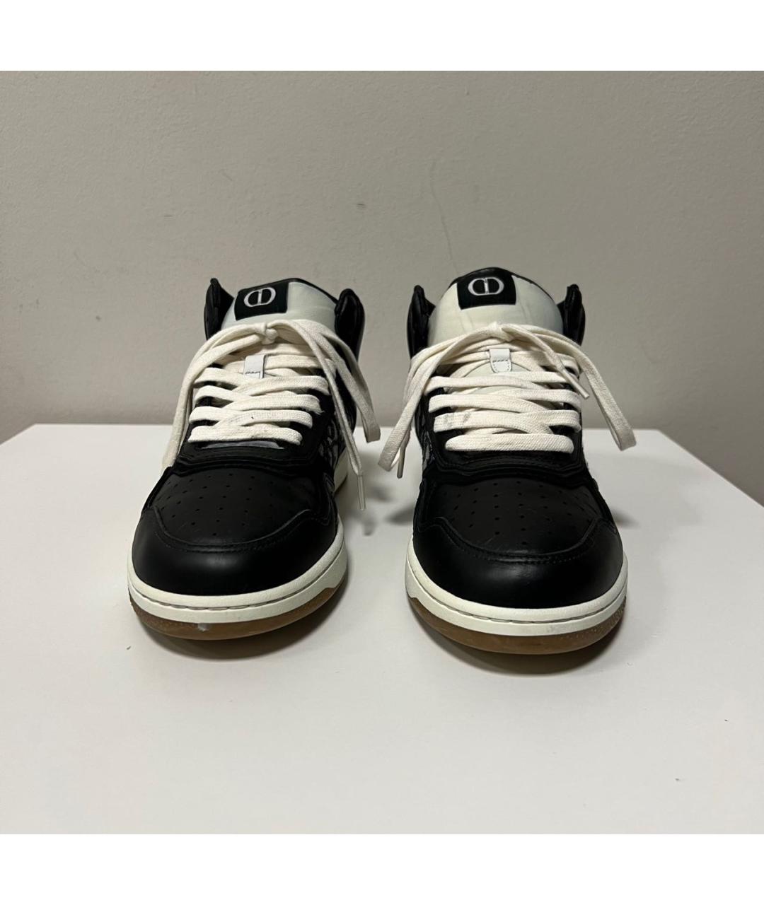 CHRISTIAN DIOR Черные высокие кроссовки / кеды, фото 3