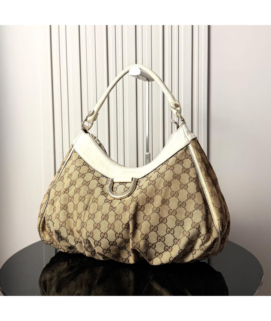 GUCCI Бежевая сумка тоут, фото 2