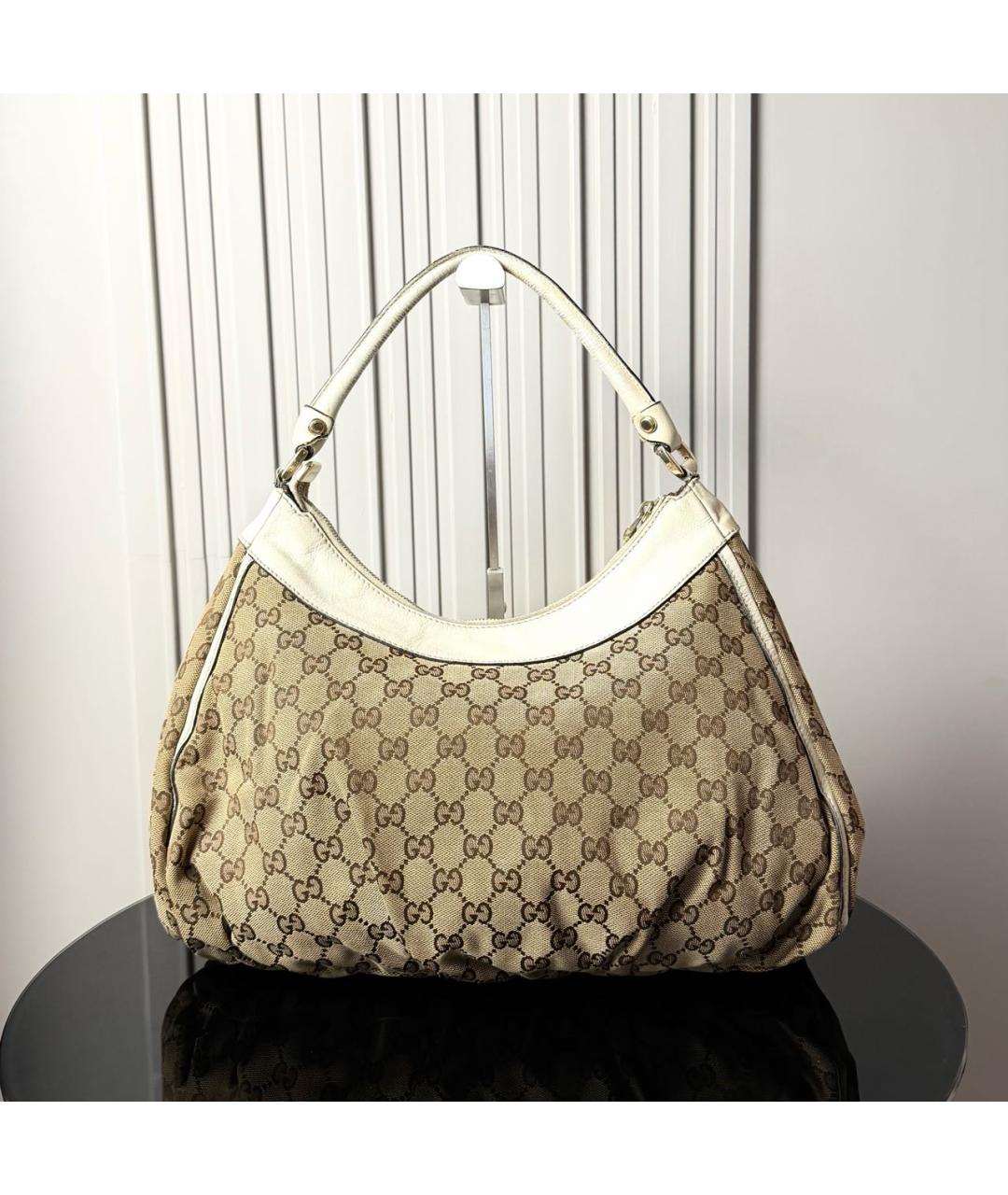 GUCCI Бежевая сумка тоут, фото 3