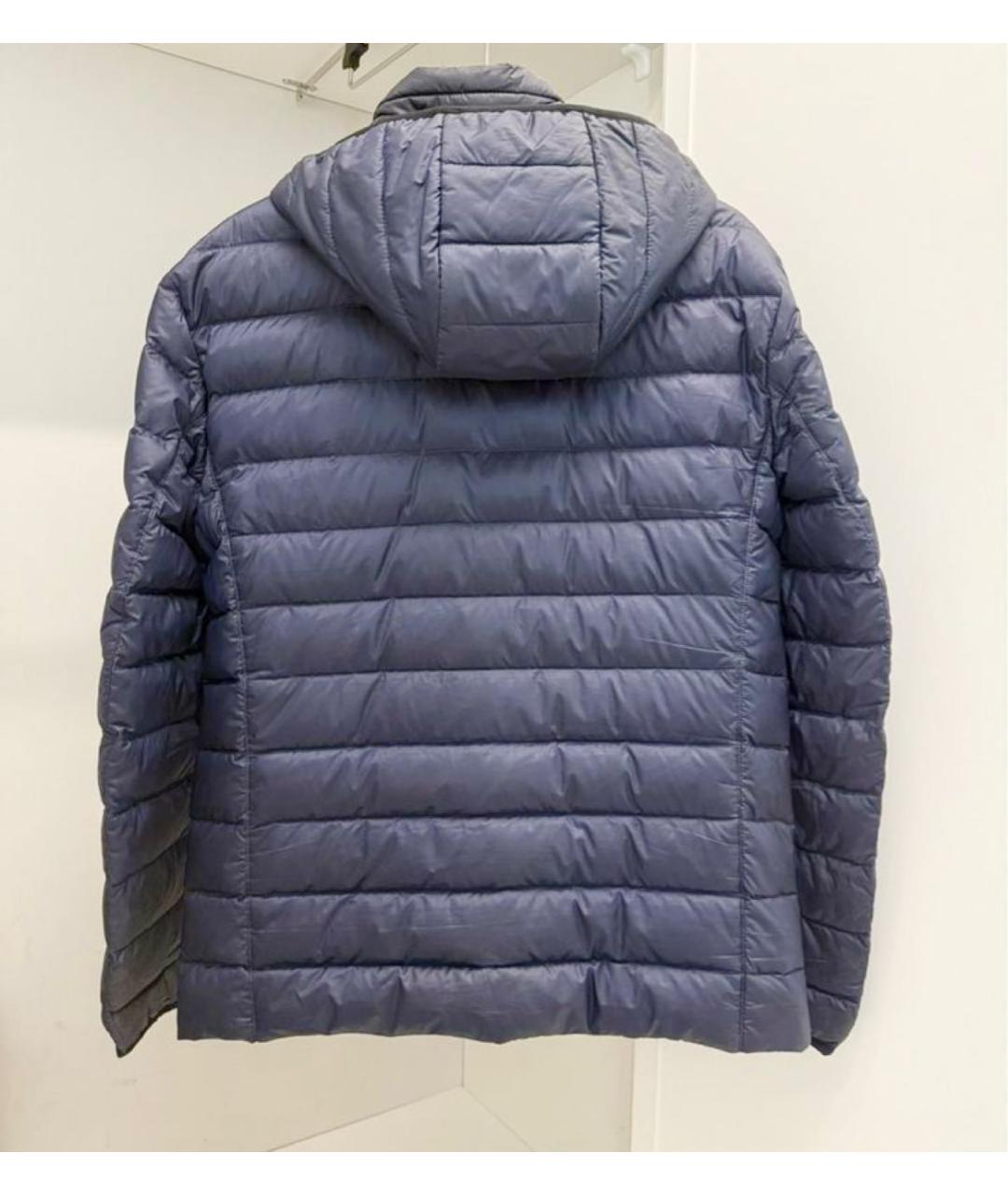 HUGO BOSS Темно-синяя полиэстеровая куртка, фото 2